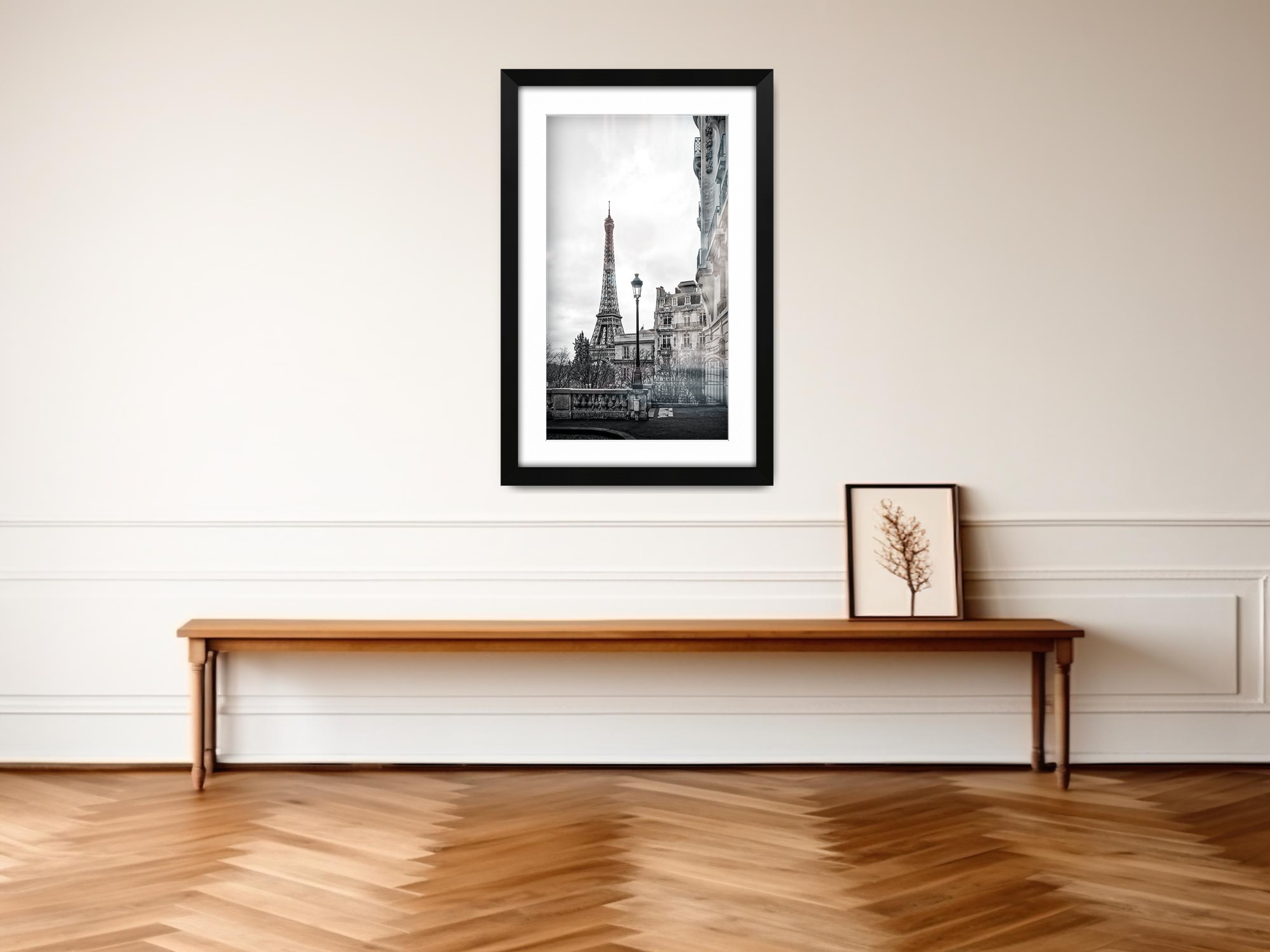 ( 40 x 60 cm ) / 24 x 16 Inch with 50 x 30 cm White Mount Frames - MDF