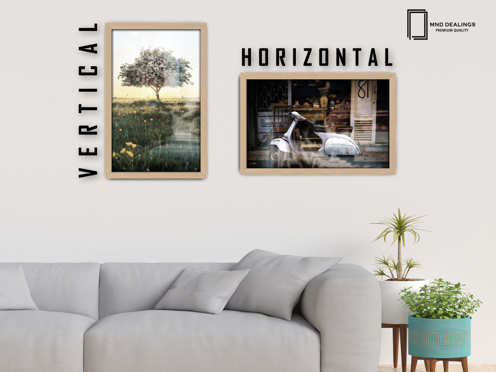 ( 42 x 60 CM ) / 24 x 16.5 Inch Display Frame - MDF