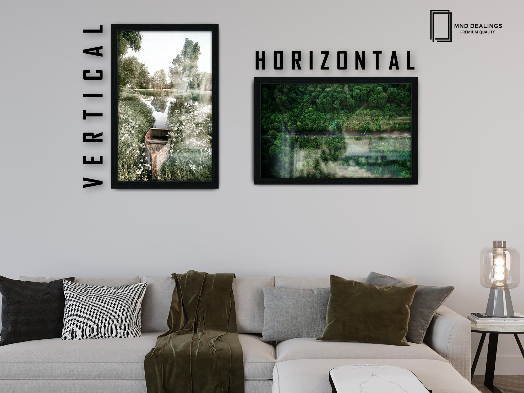 ( 42 x 60 CM ) / 24 x 16.5 Inch Display Frame - MDF