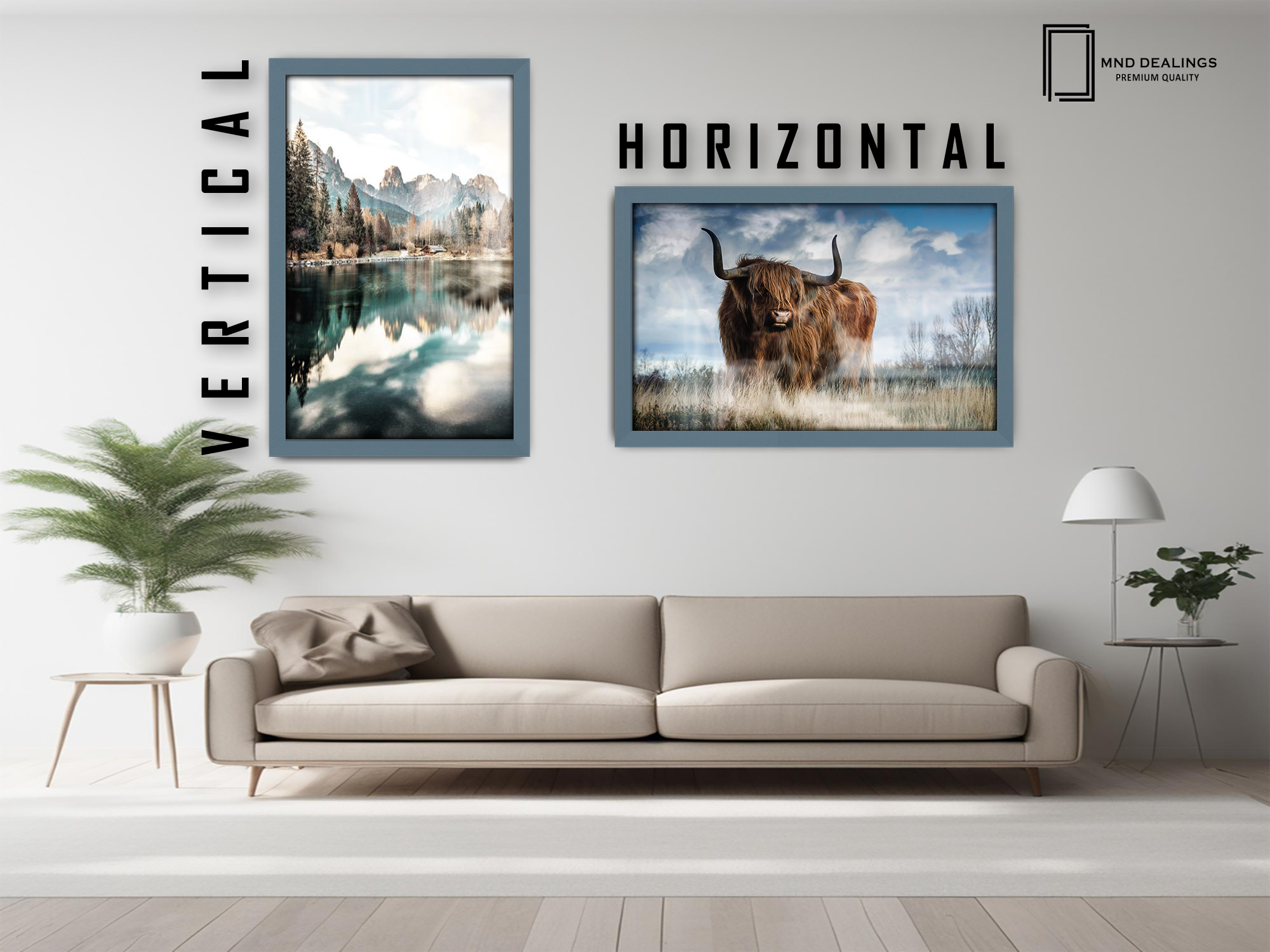 ( 42 x 60 CM ) / 24 x 16.5 Inch Display Frame - MDF