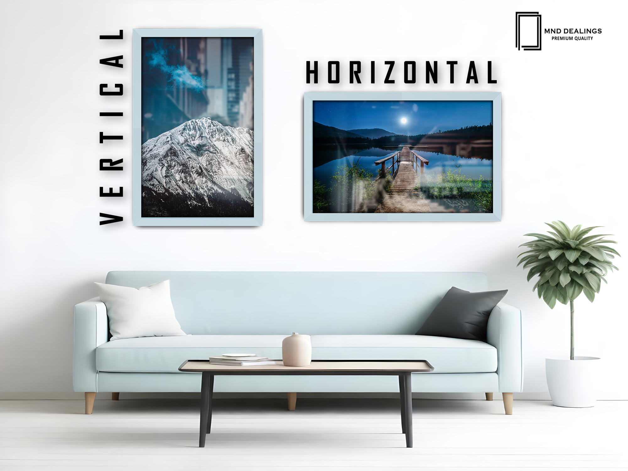 ( 42 x 60 CM ) / 24 x 16.5 Inch Display Frame - MDF