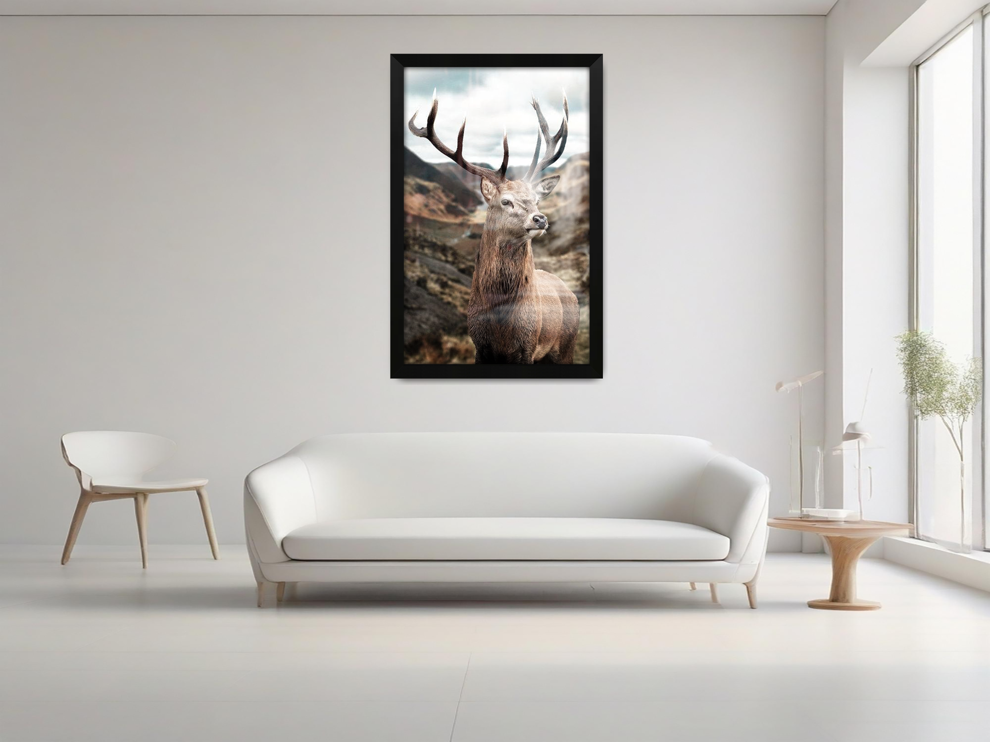 ( 42 x 60 CM ) / 24 x 16.5 Inch Display Frame - MDF