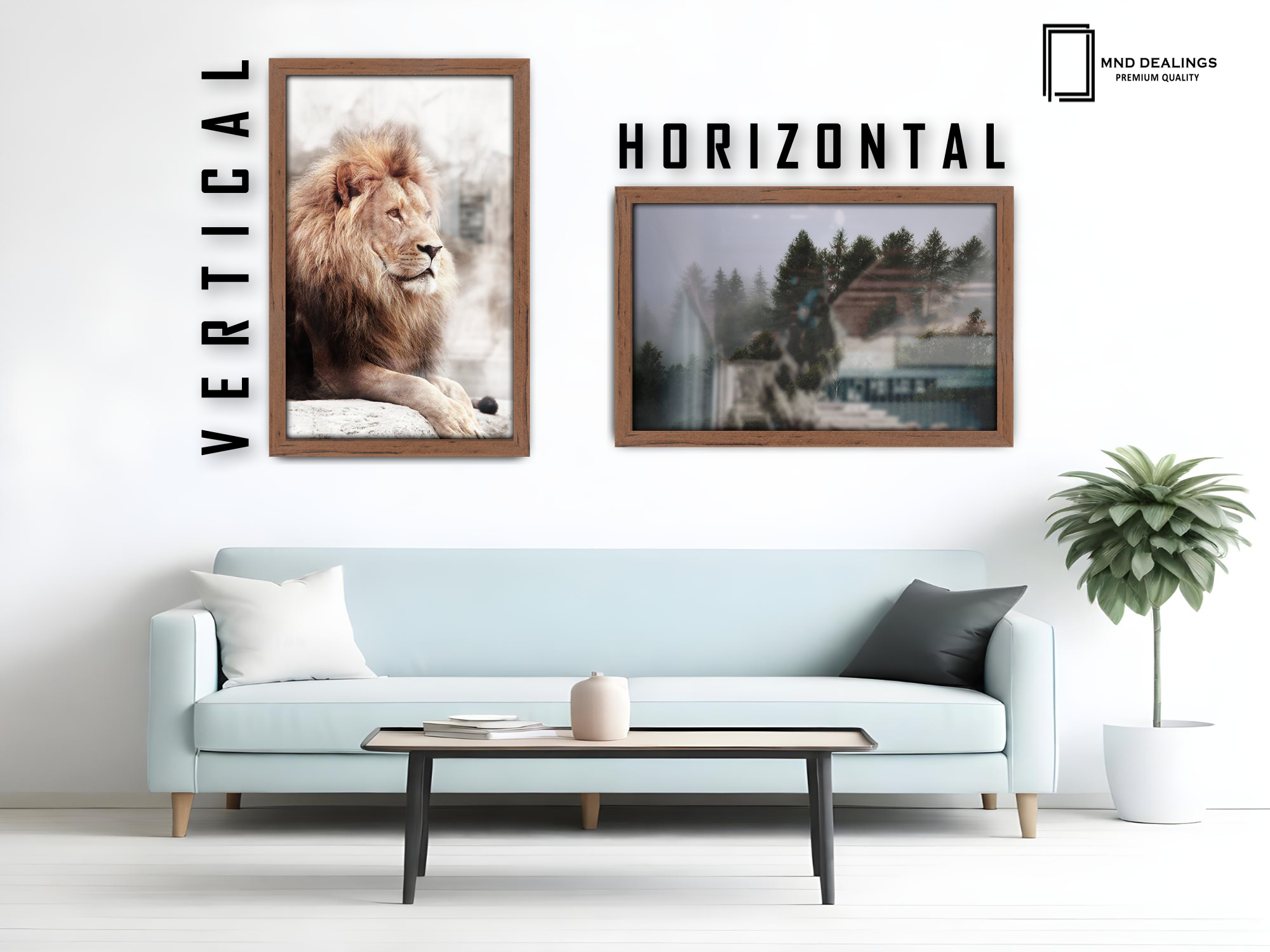 ( 42 x 60 CM ) / 24 x 16.5 Inch Display Frame - MDF