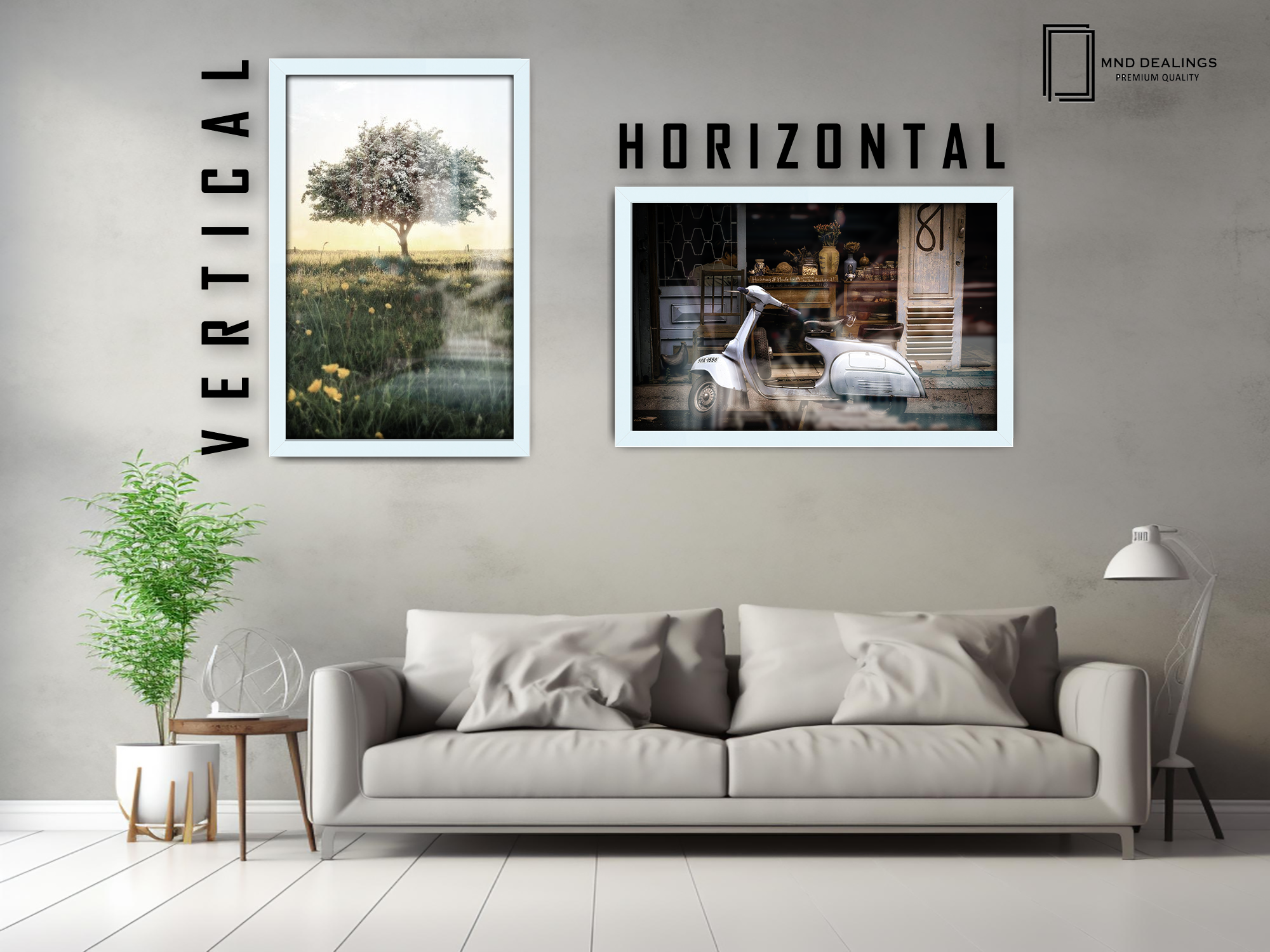 ( 42 x 60 CM ) / 24 x 16.5 Inch Display Frame - MDF