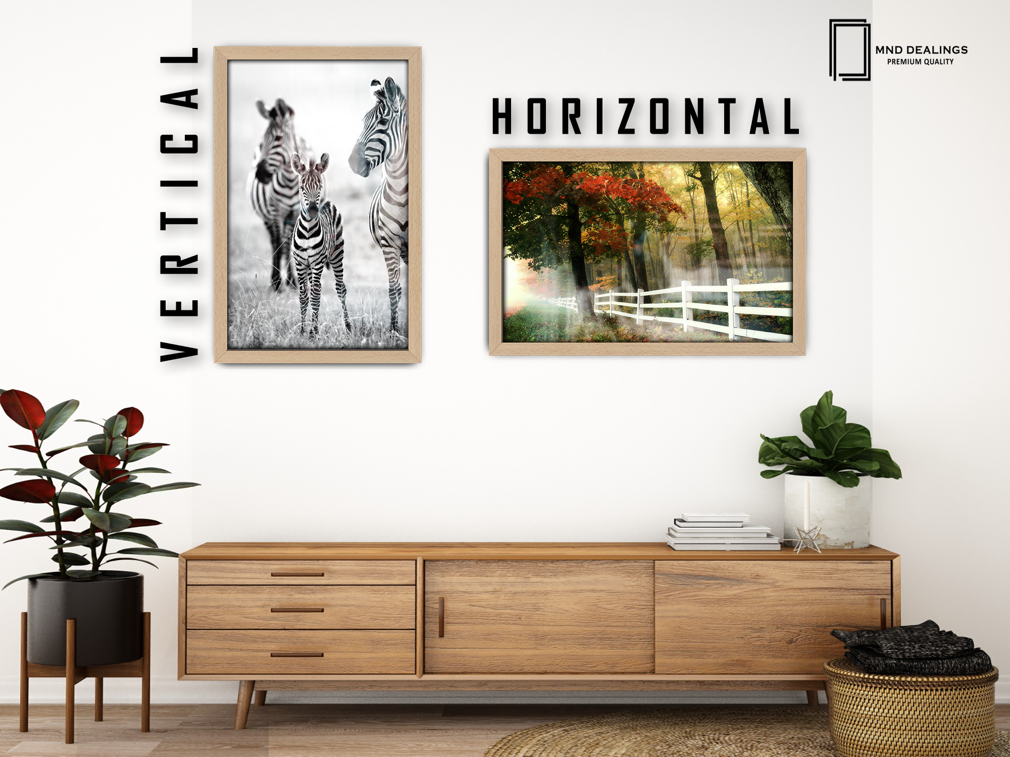 ( 45 x 55 CM ) / 18 x 22 Inch Art Frames - MDF