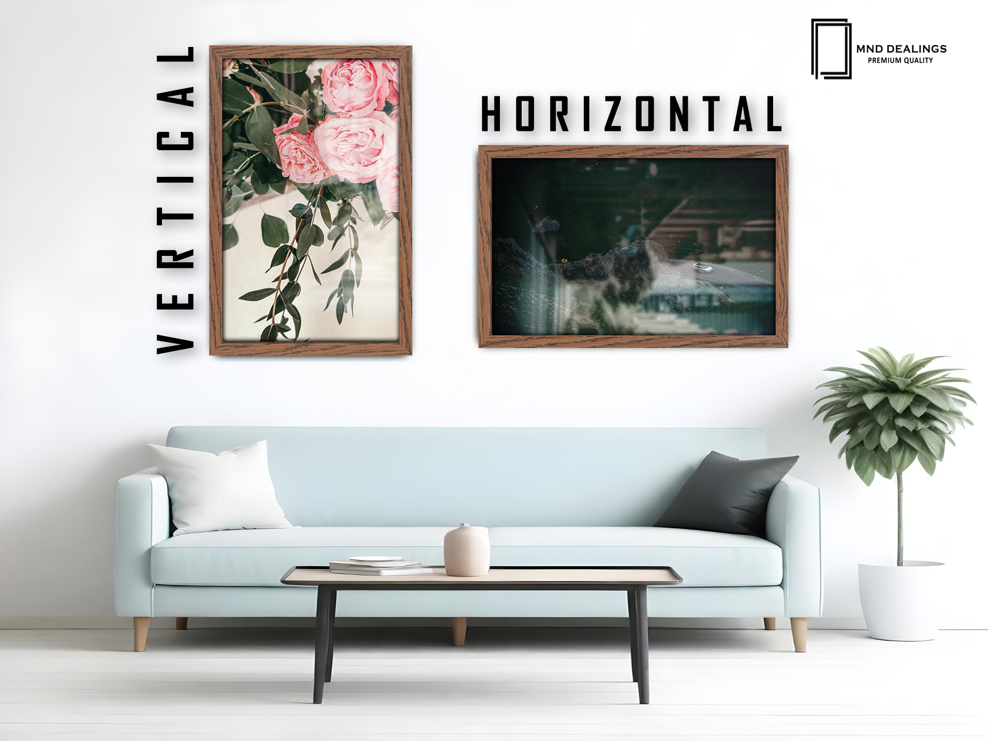 ( 45 x 55 CM ) / 18 x 22 Inch Art Frames - MDF