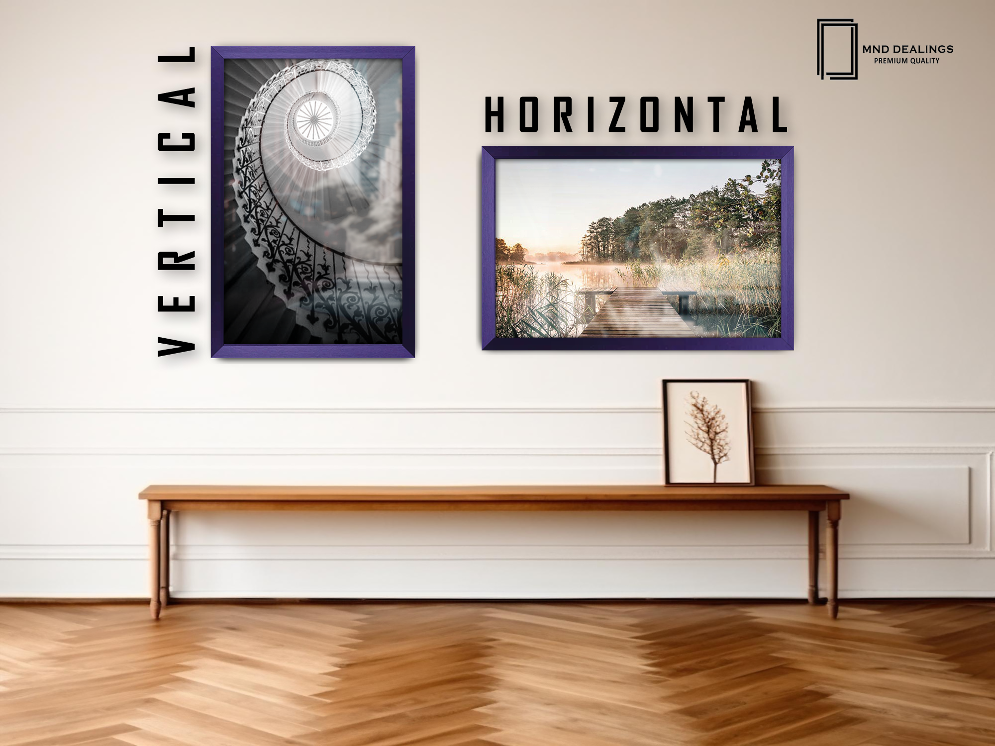 ( 45 x 55 CM ) / 18 x 22 Inch Art Frames - MDF