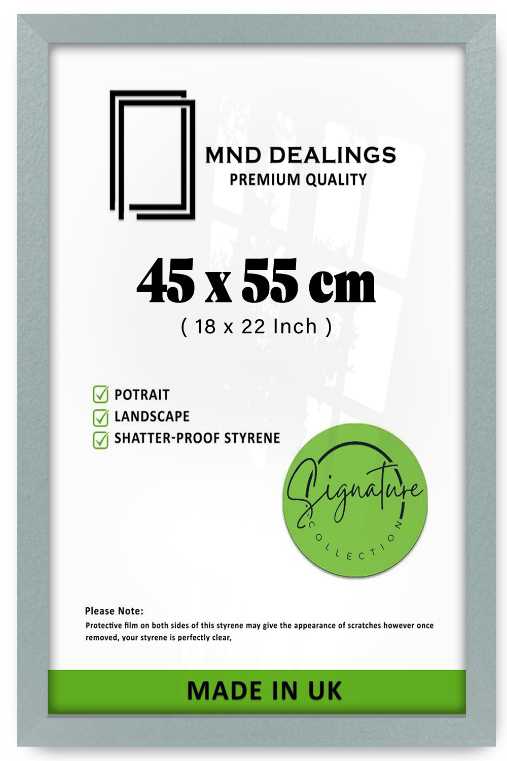 ( 45 x 55 CM ) / 18 x 22 Inch Art Frames - MDF