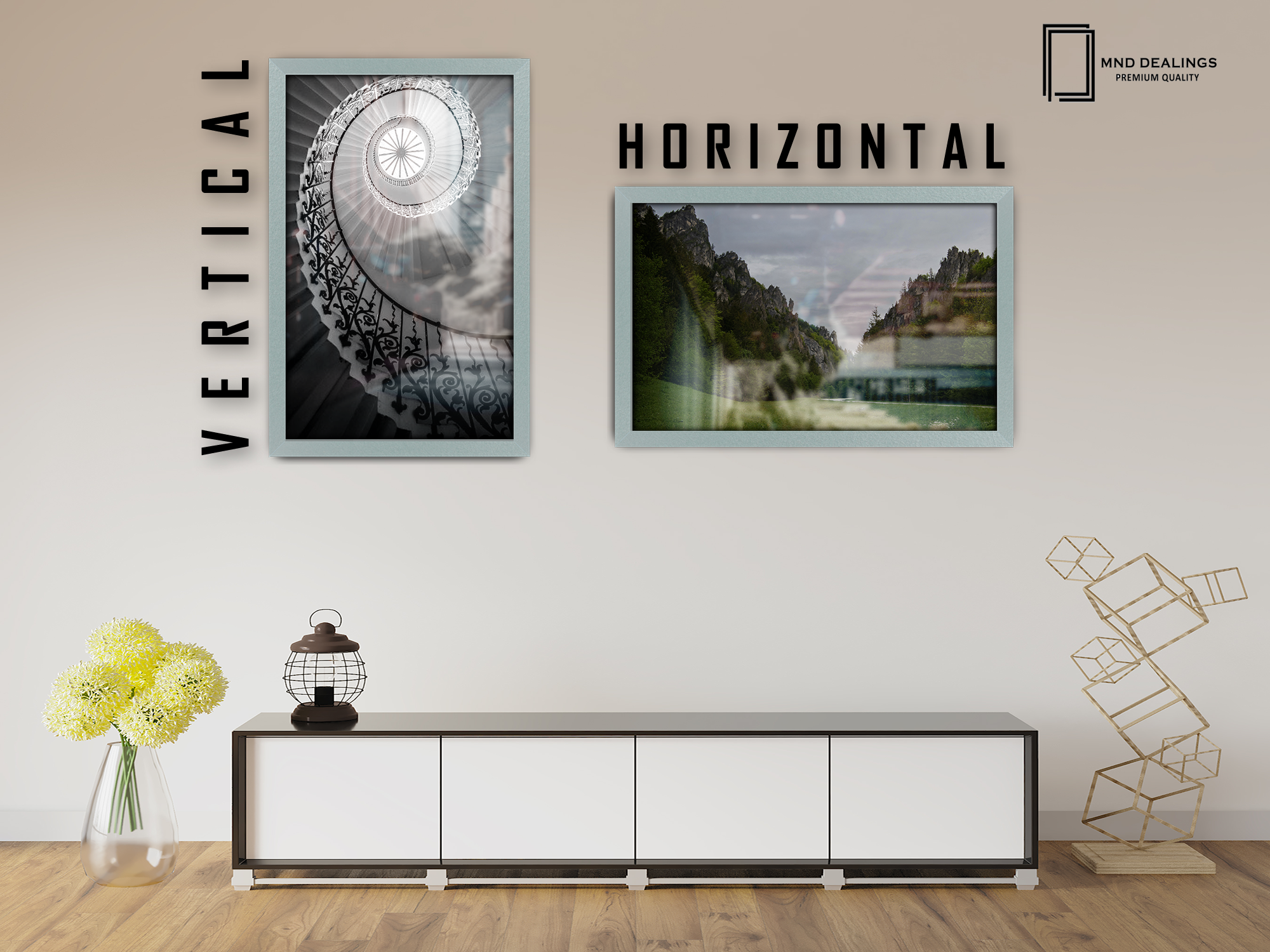 ( 45 x 55 CM ) / 18 x 22 Inch Art Frames - MDF