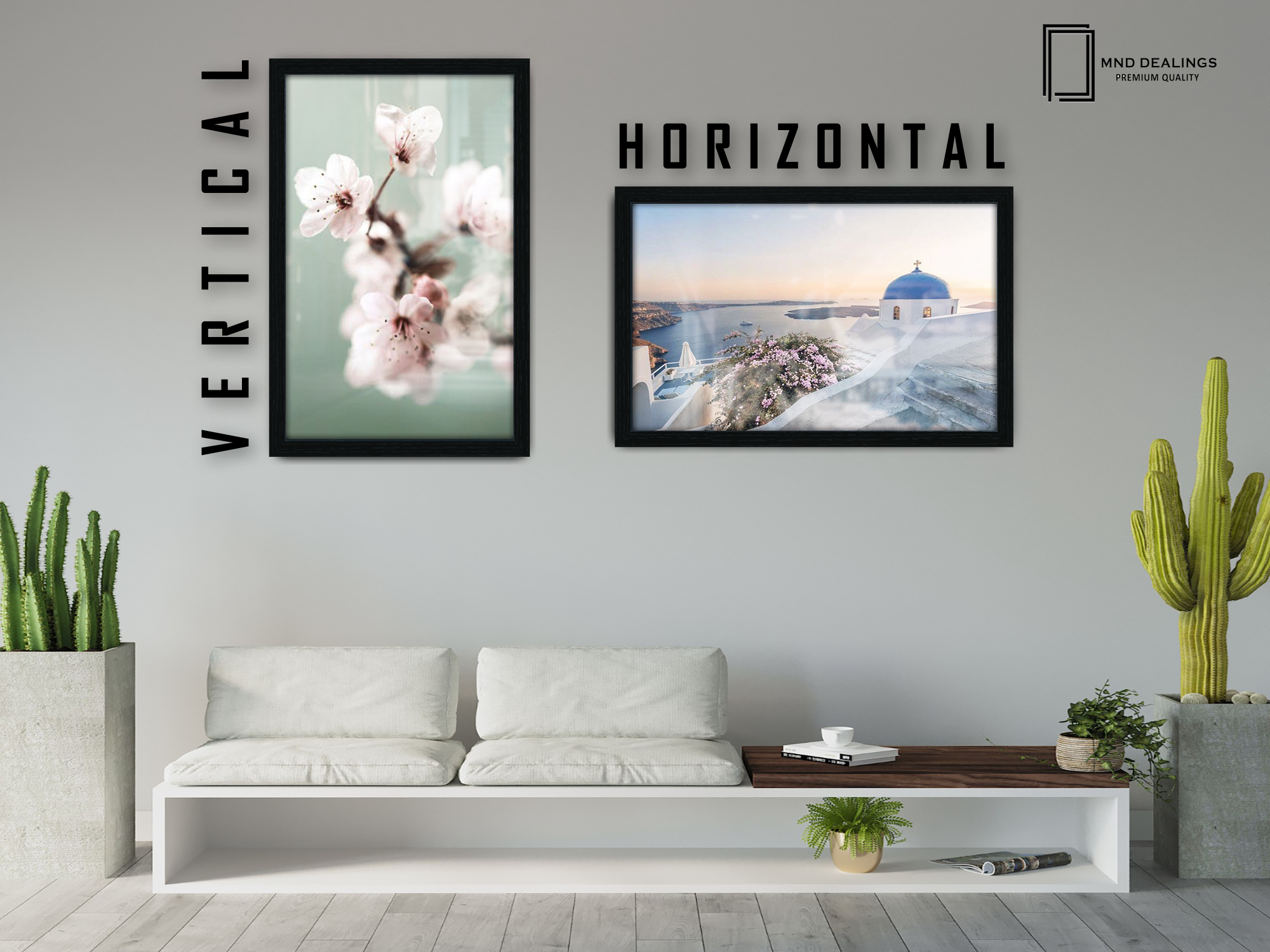 ( 45 x 60 CM ) / 24 x 18 Inch Picture Frames - MDF