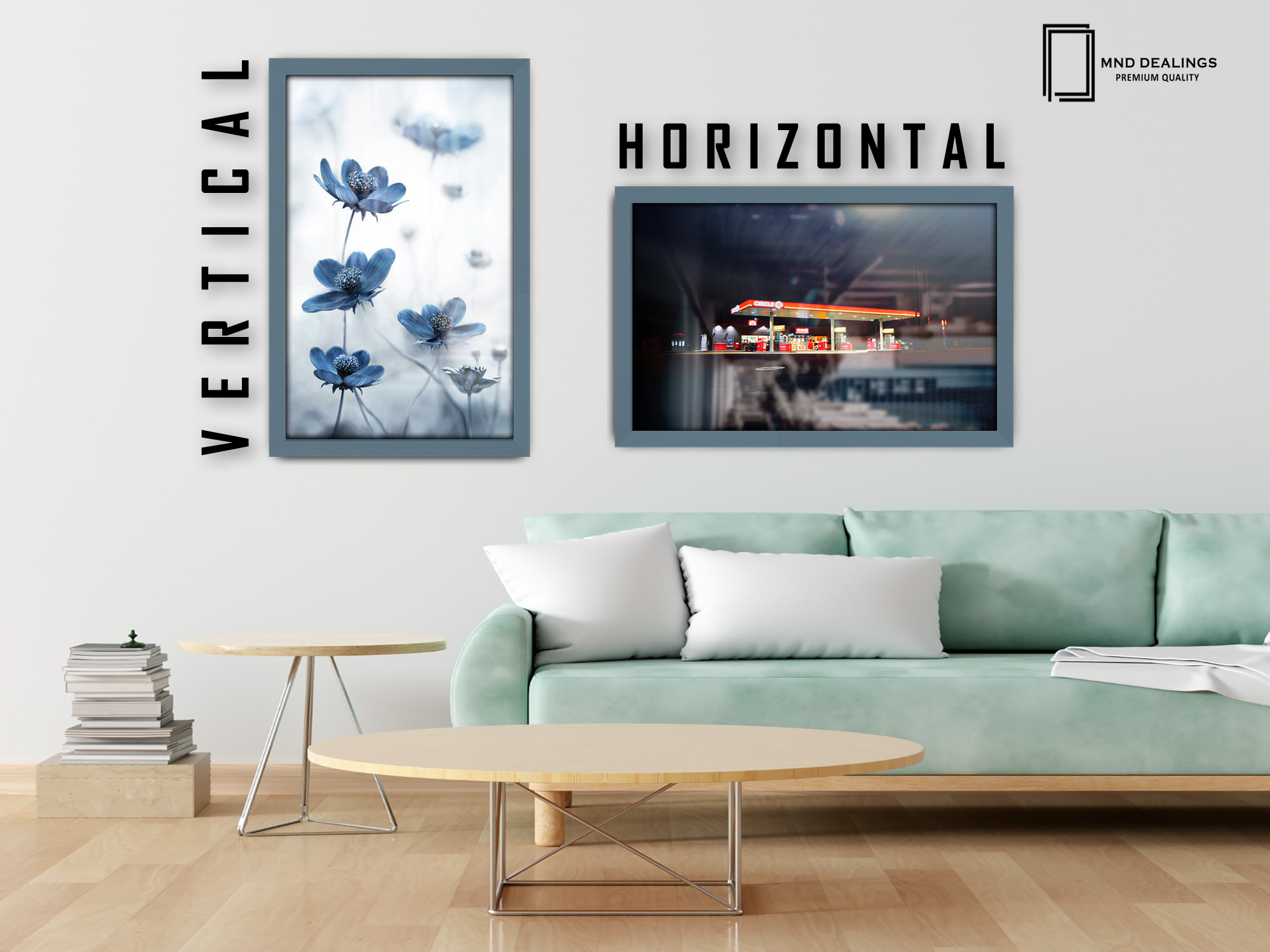 ( 45 x 60 CM ) / 24 x 18 Inch Picture Frames - MDF
