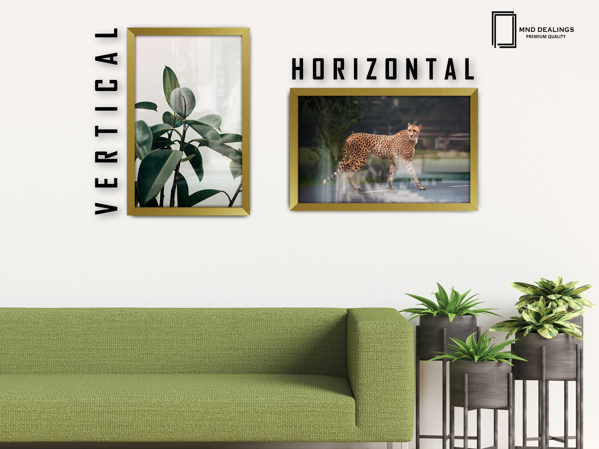 ( 45 x 60 CM ) / 24 x 18 Inch Picture Frames - MDF