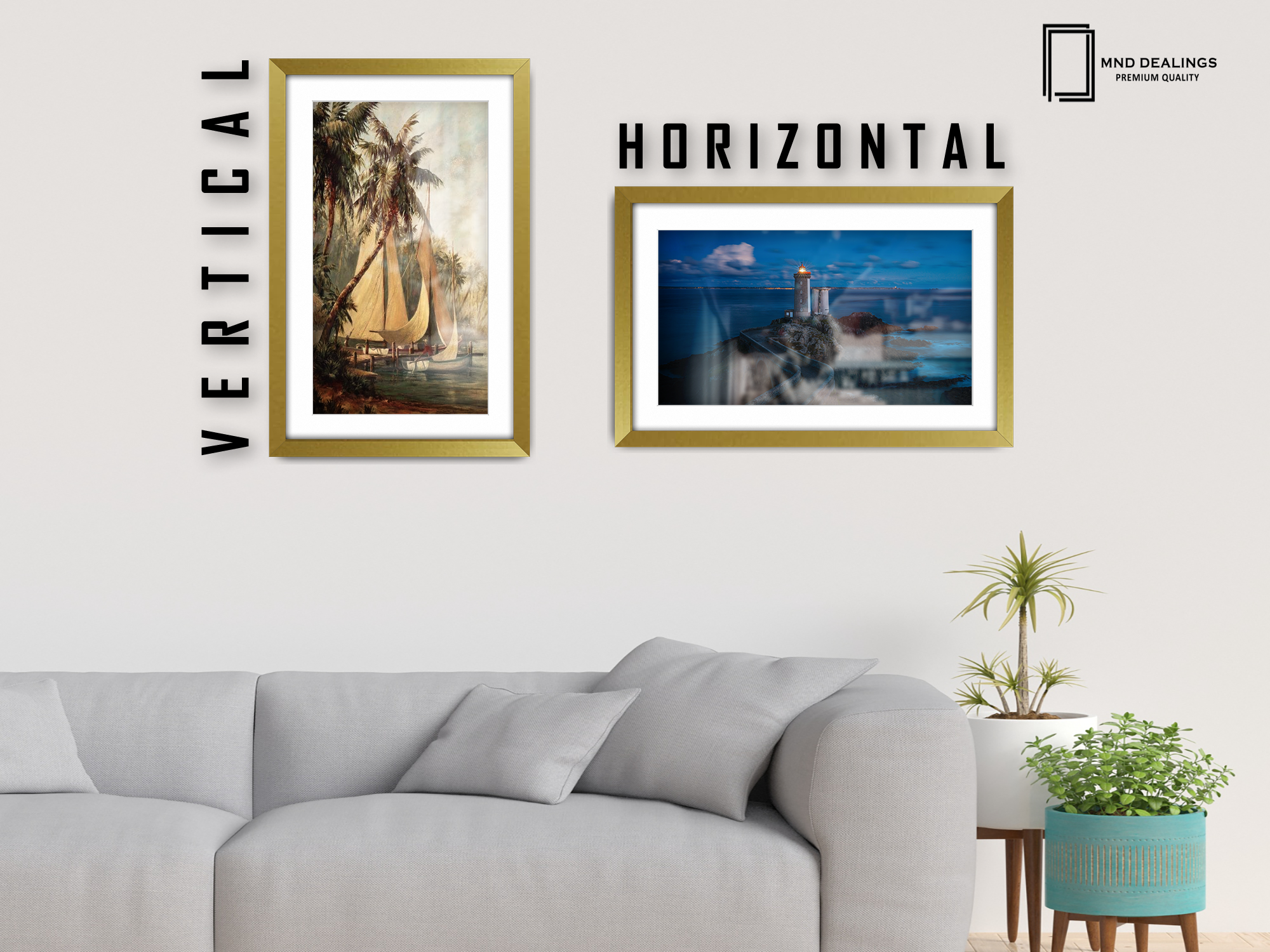 ( 45 x 60 cm ) / 24 x 18 Inch with 45 x 30 cm White Mount Poster Frames - MDF