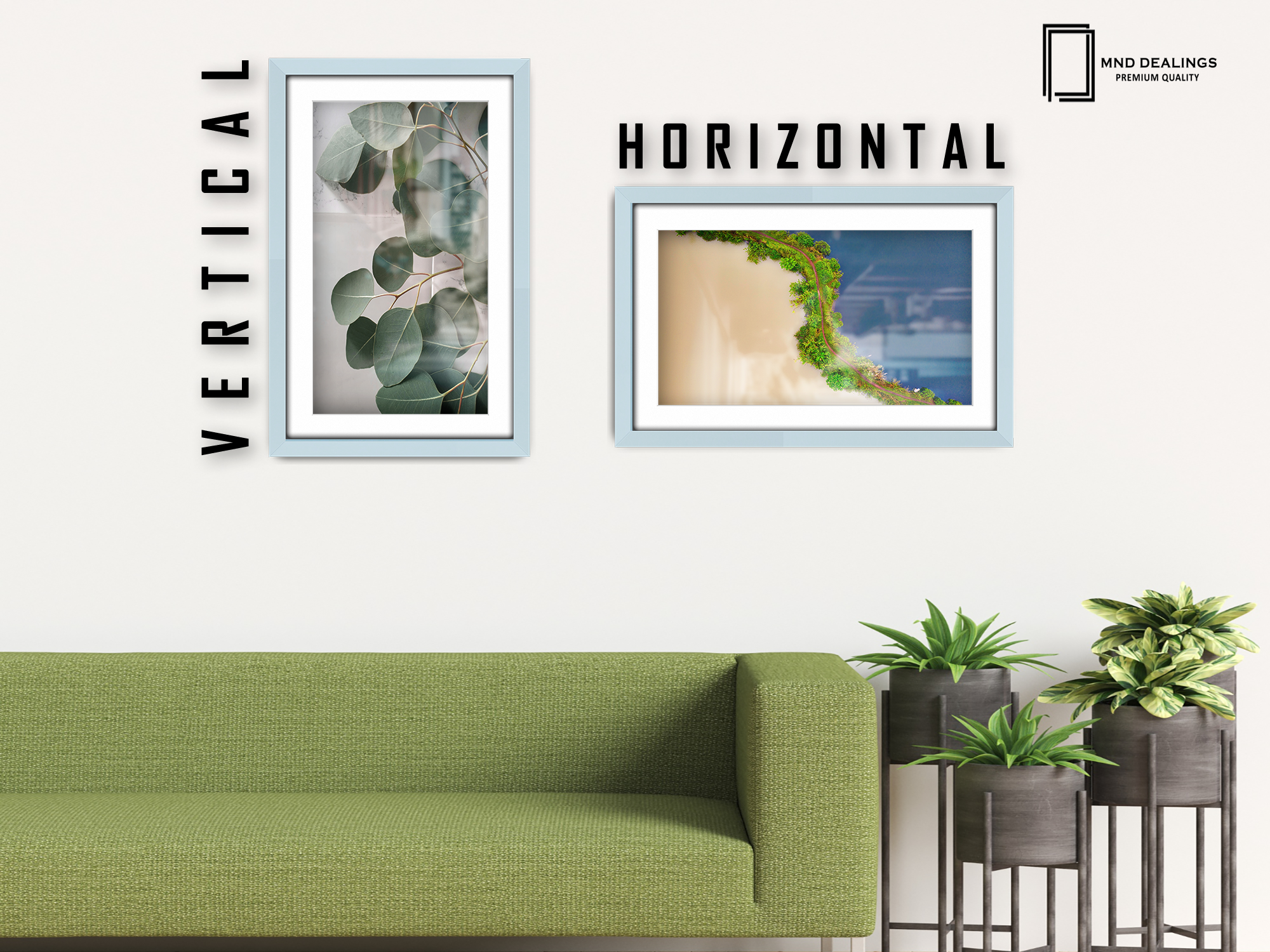 ( 45 x 60 cm ) / 24 x 18 Inch with 45 x 30 cm White Mount Poster Frames - MDF