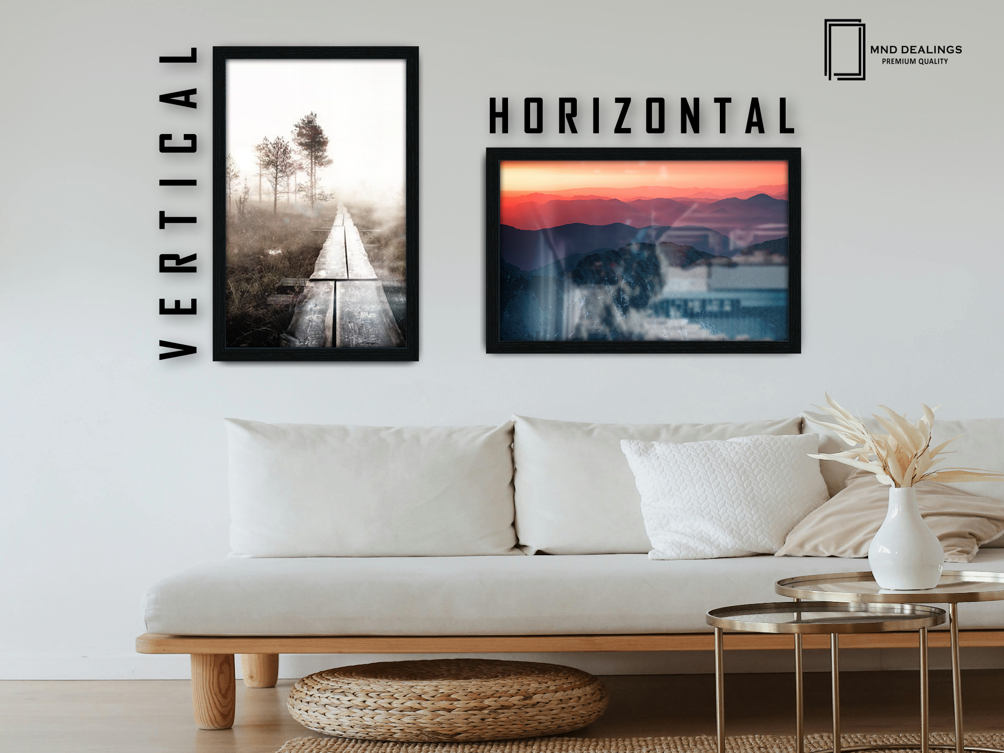 ( 45 x 65 CM ) / 26 x 18 Inch Display Frame - MDF