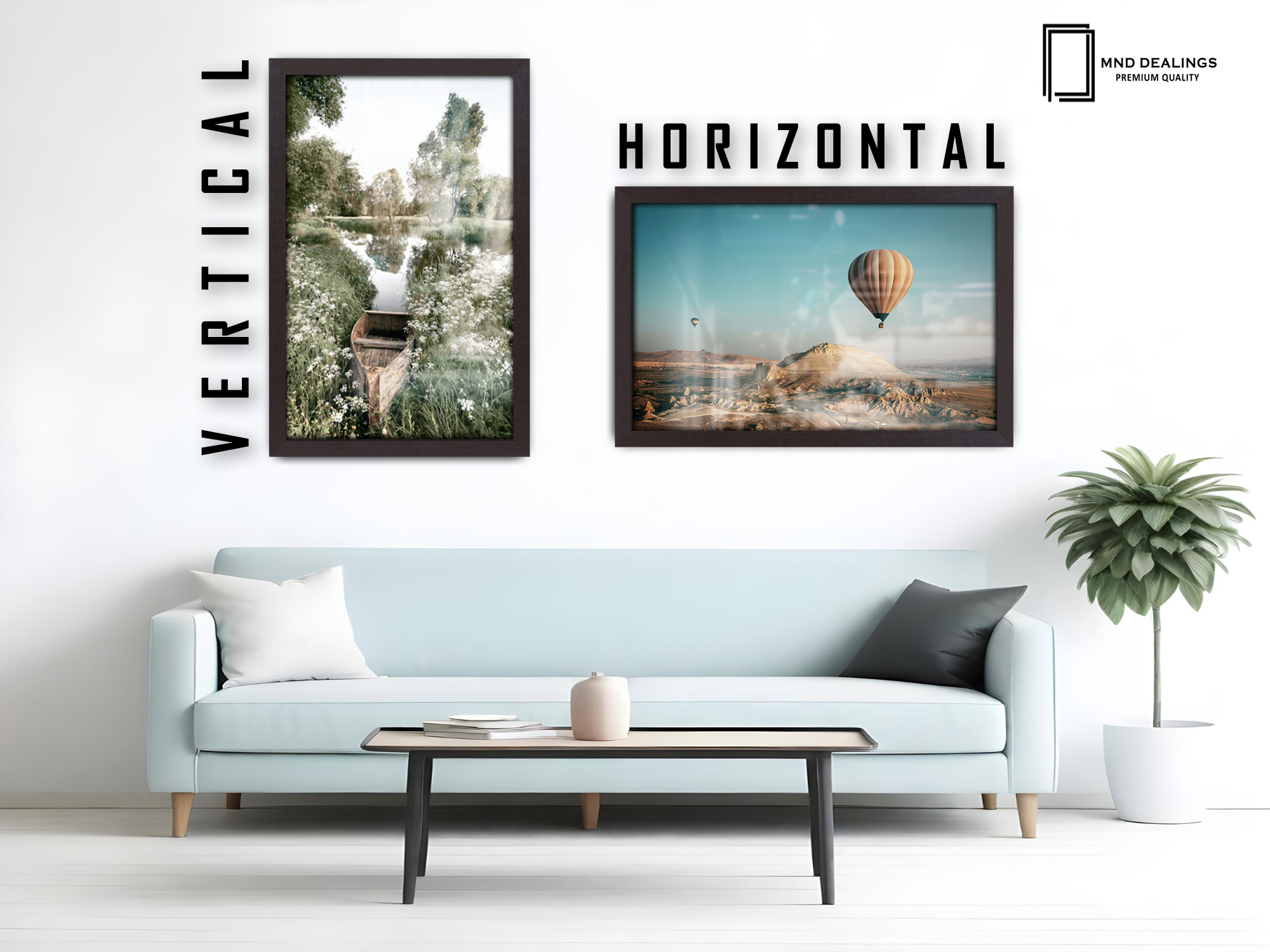 ( 45 x 65 CM ) / 26 x 18 Inch Display Frame - MDF