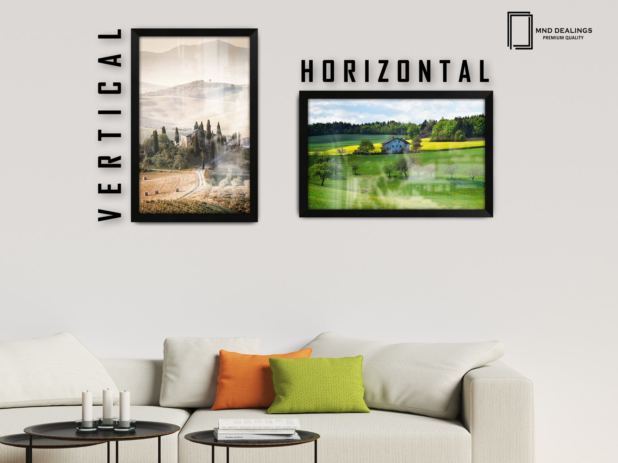 ( 45 x 65 CM ) / 26 x 18 Inch Display Frame - MDF