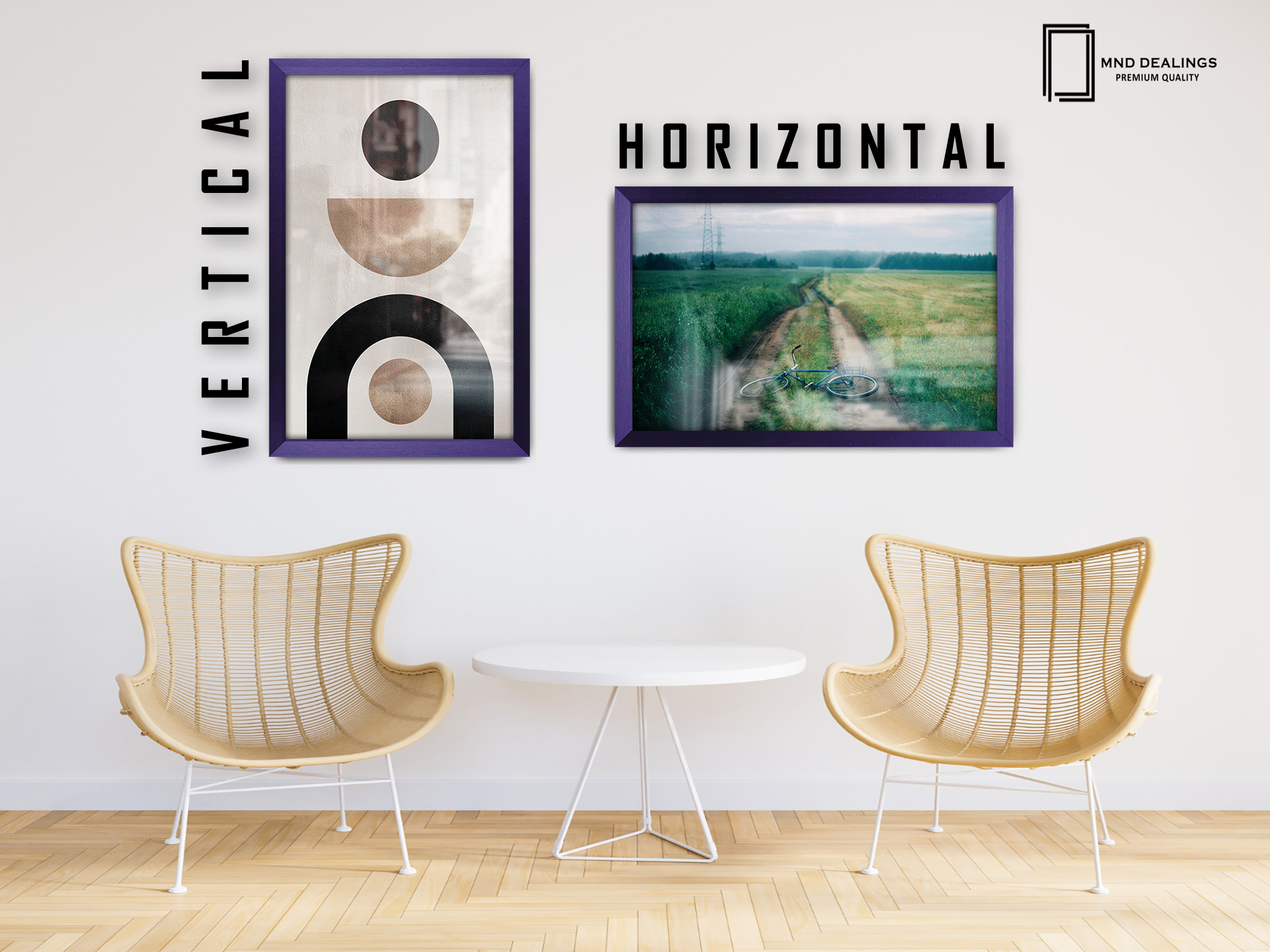 ( 45 x 65 CM ) / 26 x 18 Inch Display Frame - MDF