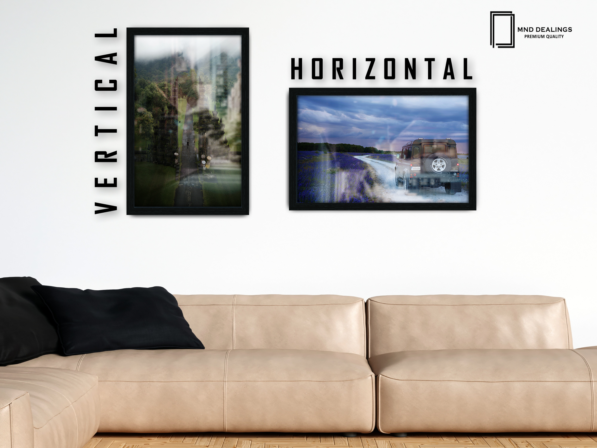 ( 45 x 70 CM ) / 28 x 18 Inch Picture Frames - MDF