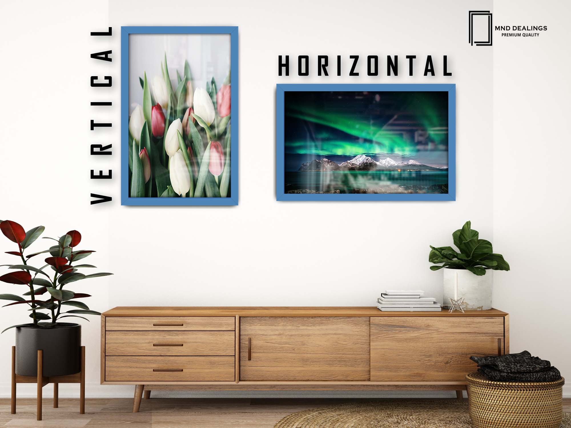 ( 45 x 70 CM ) / 28 x 18 Inch Picture Frames - MDF