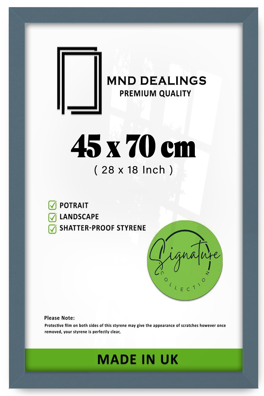 ( 45 x 70 CM ) / 28 x 18 Inch Picture Frames - MDF