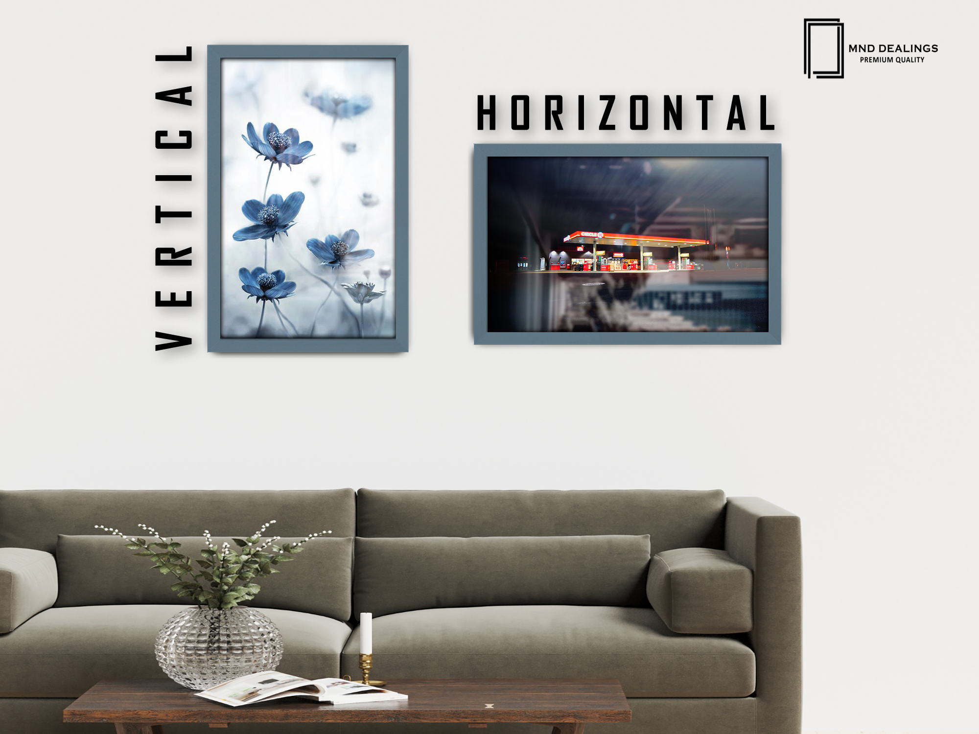 ( 45 x 70 CM ) / 28 x 18 Inch Picture Frames - MDF