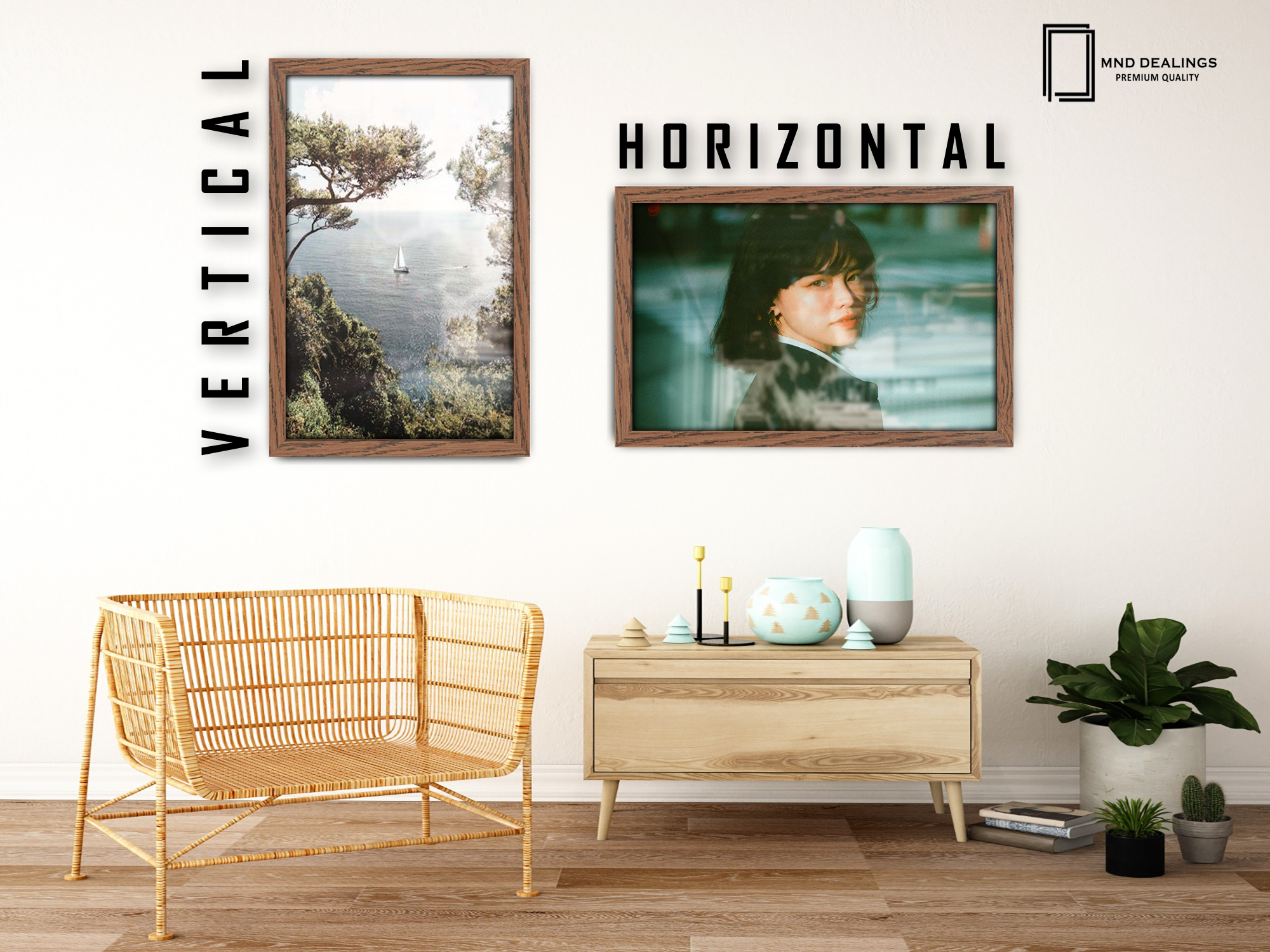 ( 45 x 70 CM ) / 28 x 18 Inch Picture Frames - MDF