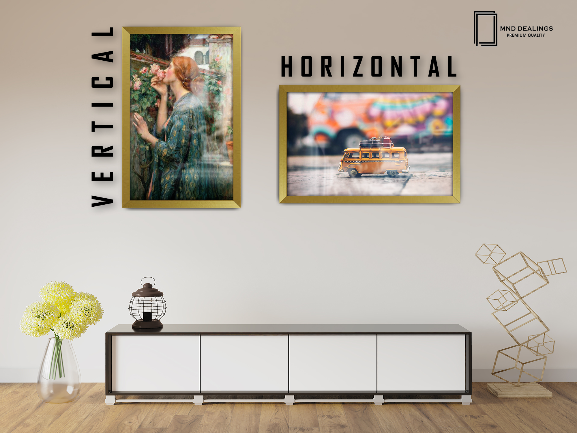 ( 45 x 70 CM ) / 28 x 18 Inch Picture Frames - MDF