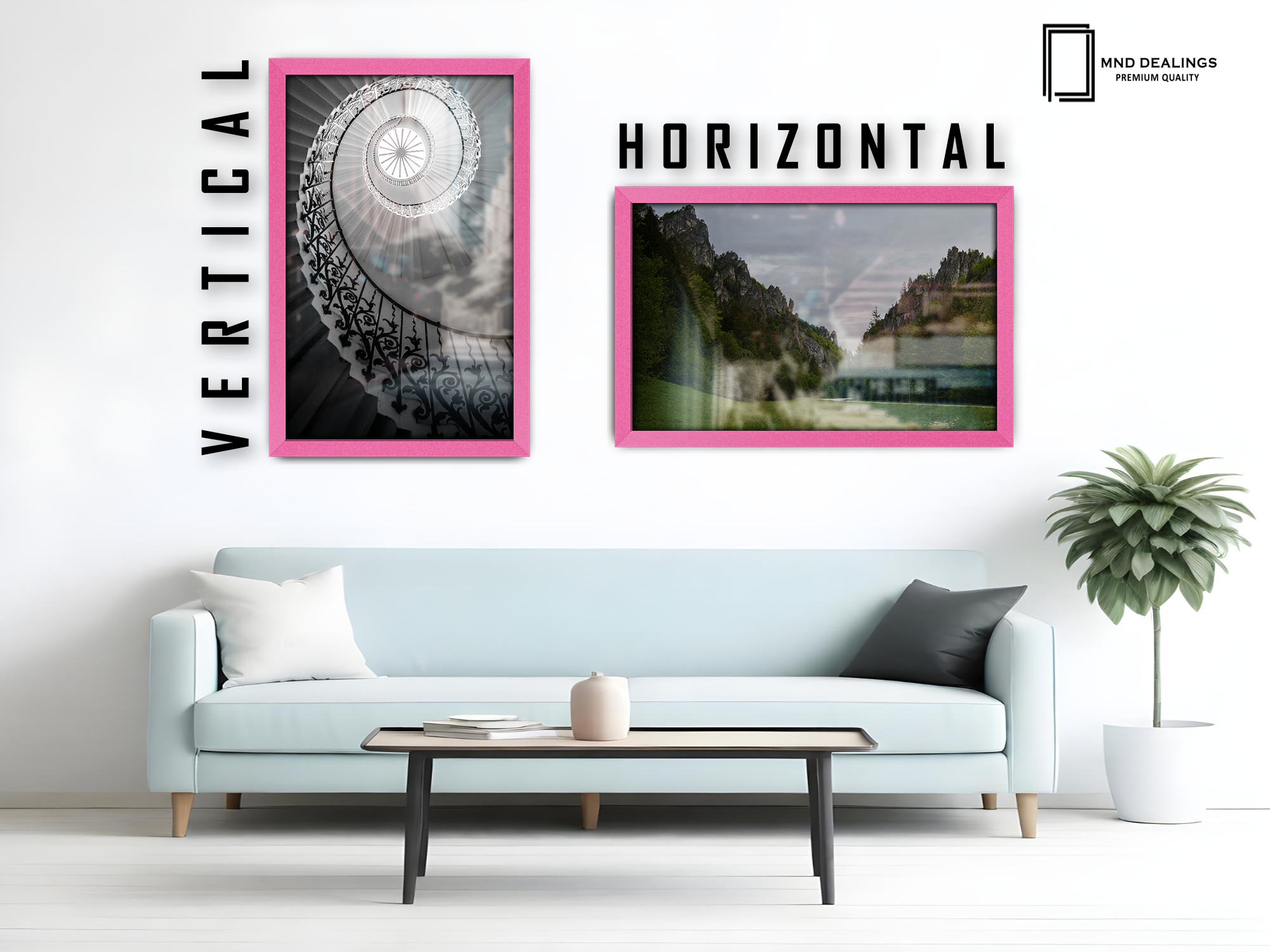 ( 45 x 70 CM ) / 28 x 18 Inch Picture Frames - MDF