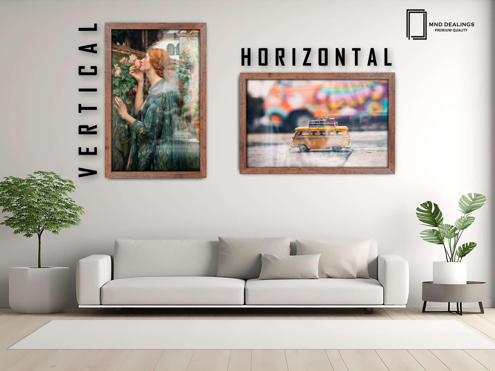 ( 45 x 70 CM ) / 28 x 18 Inch Picture Frames - MDF