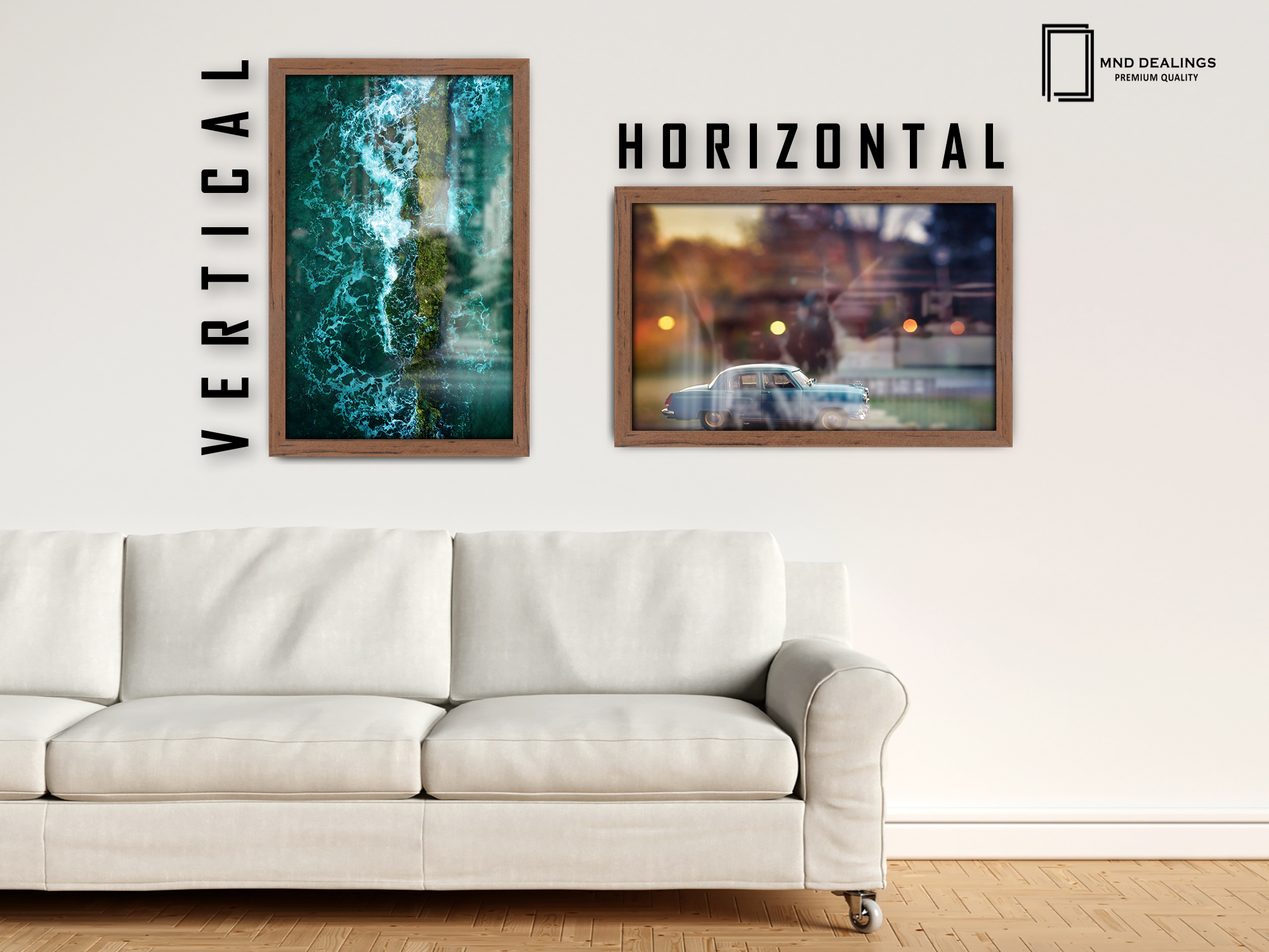 ( 45 x 70 CM ) / 28 x 18 Inch Picture Frames - MDF