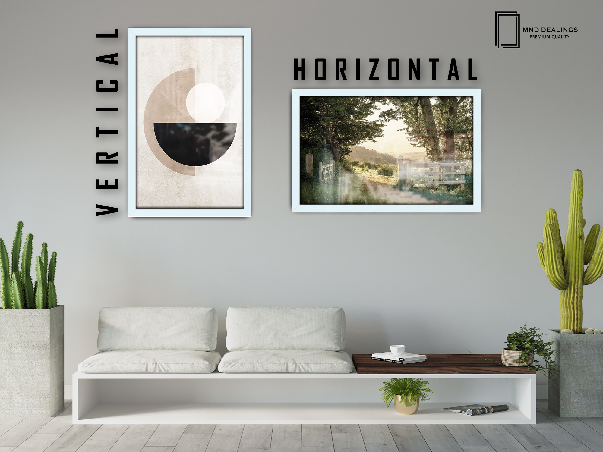 ( 45 x 70 CM ) / 28 x 18 Inch Picture Frames - MDF