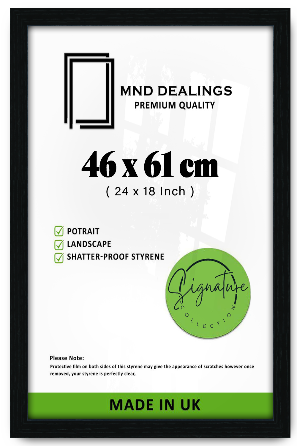 ( 46 x 61 CM ) / 24 x 18 Inch Frames - MDF