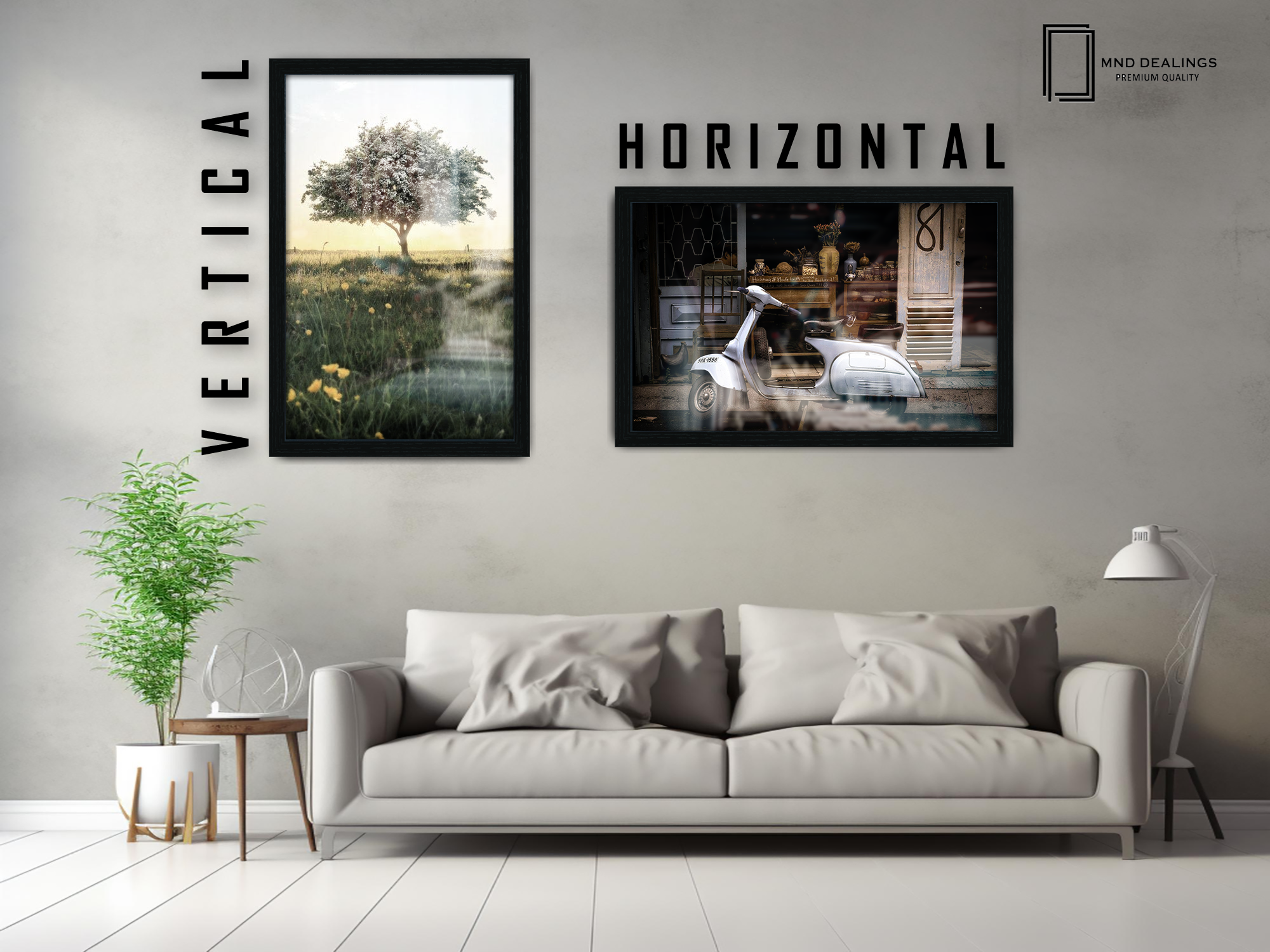 ( 46 x 61 CM ) / 24 x 18 Inch Frames - MDF