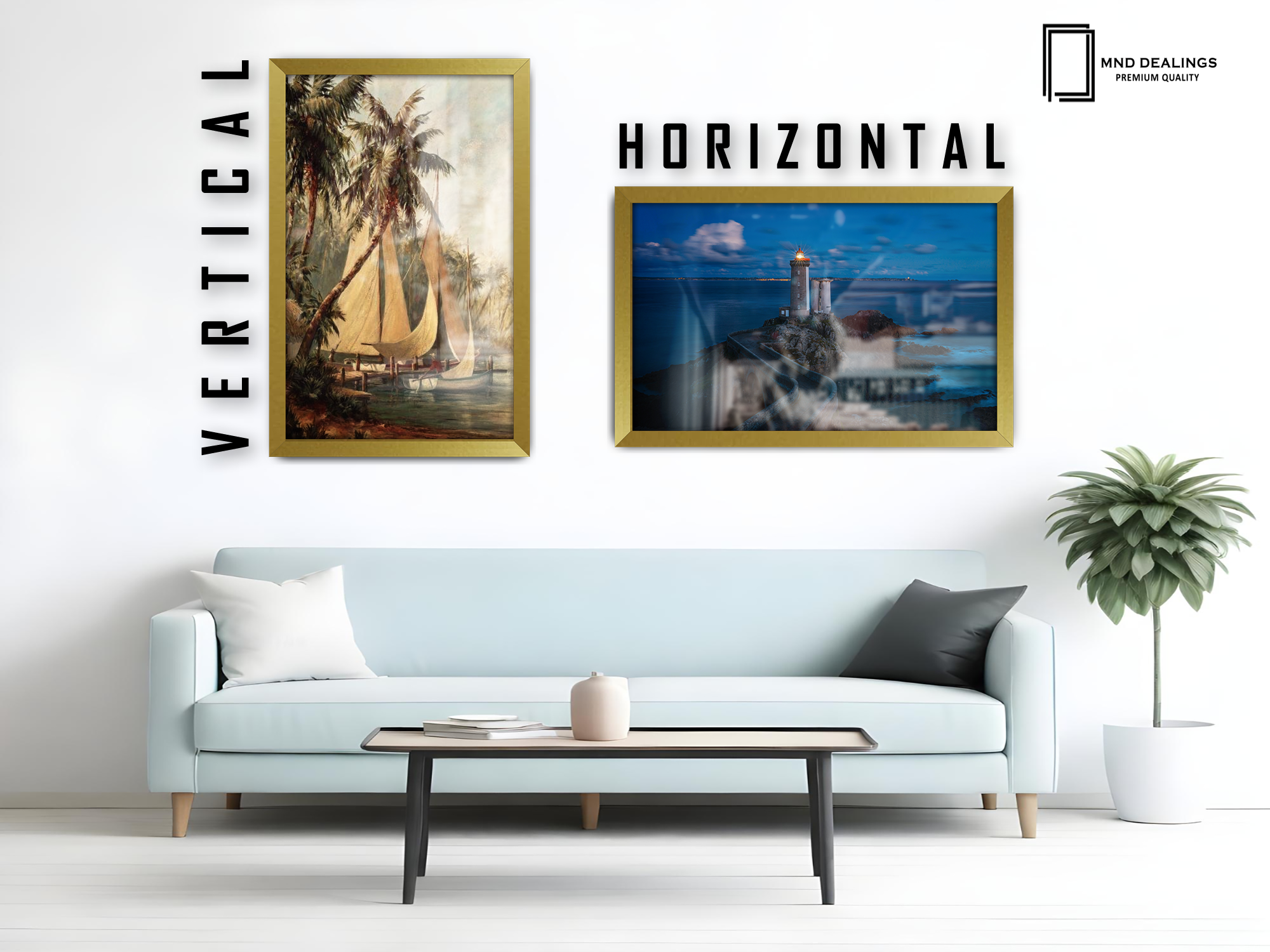 ( 46 x 61 CM ) / 24 x 18 Inch Frames - MDF