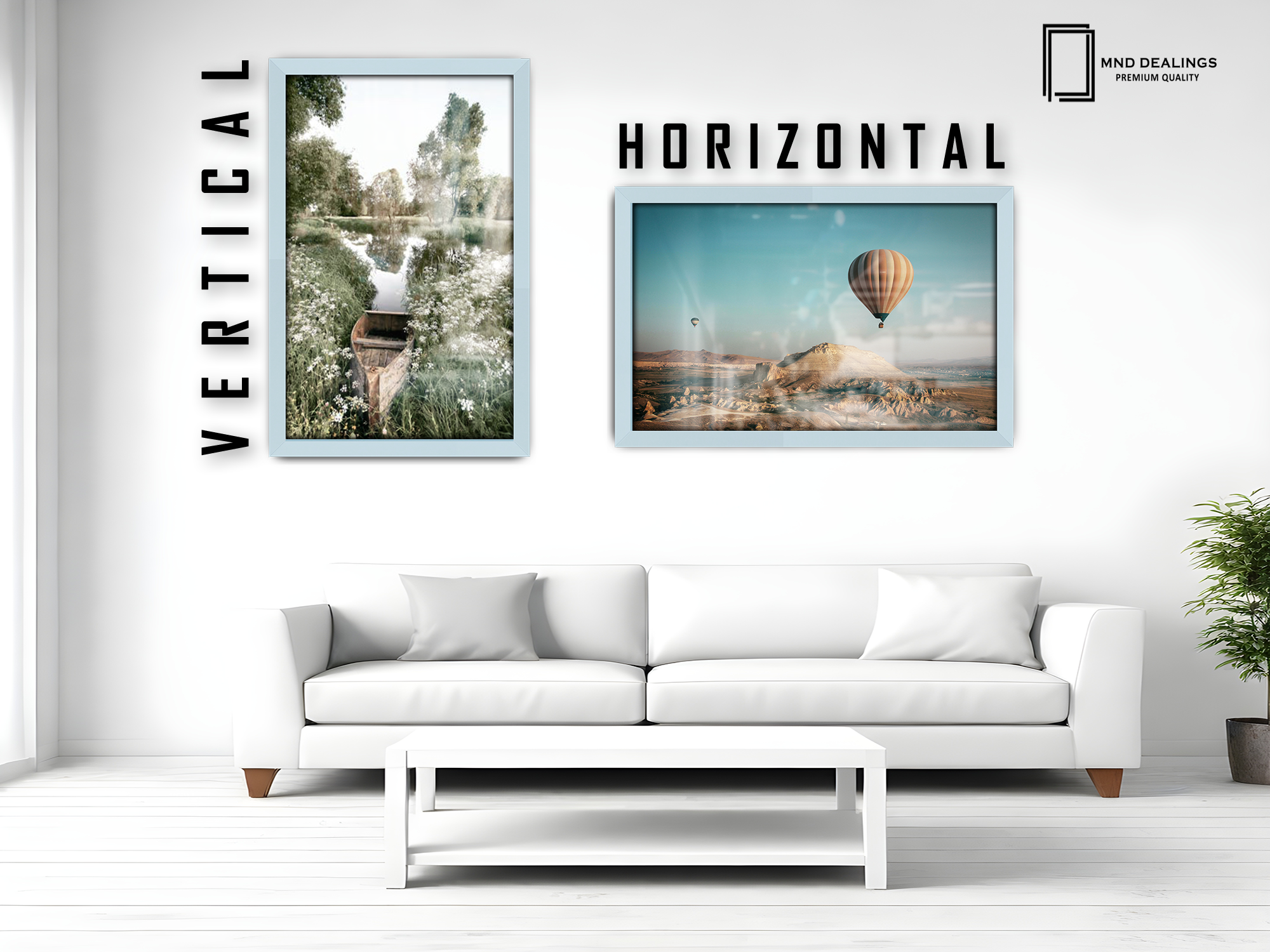 ( 46 x 61 CM ) / 24 x 18 Inch Frames - MDF