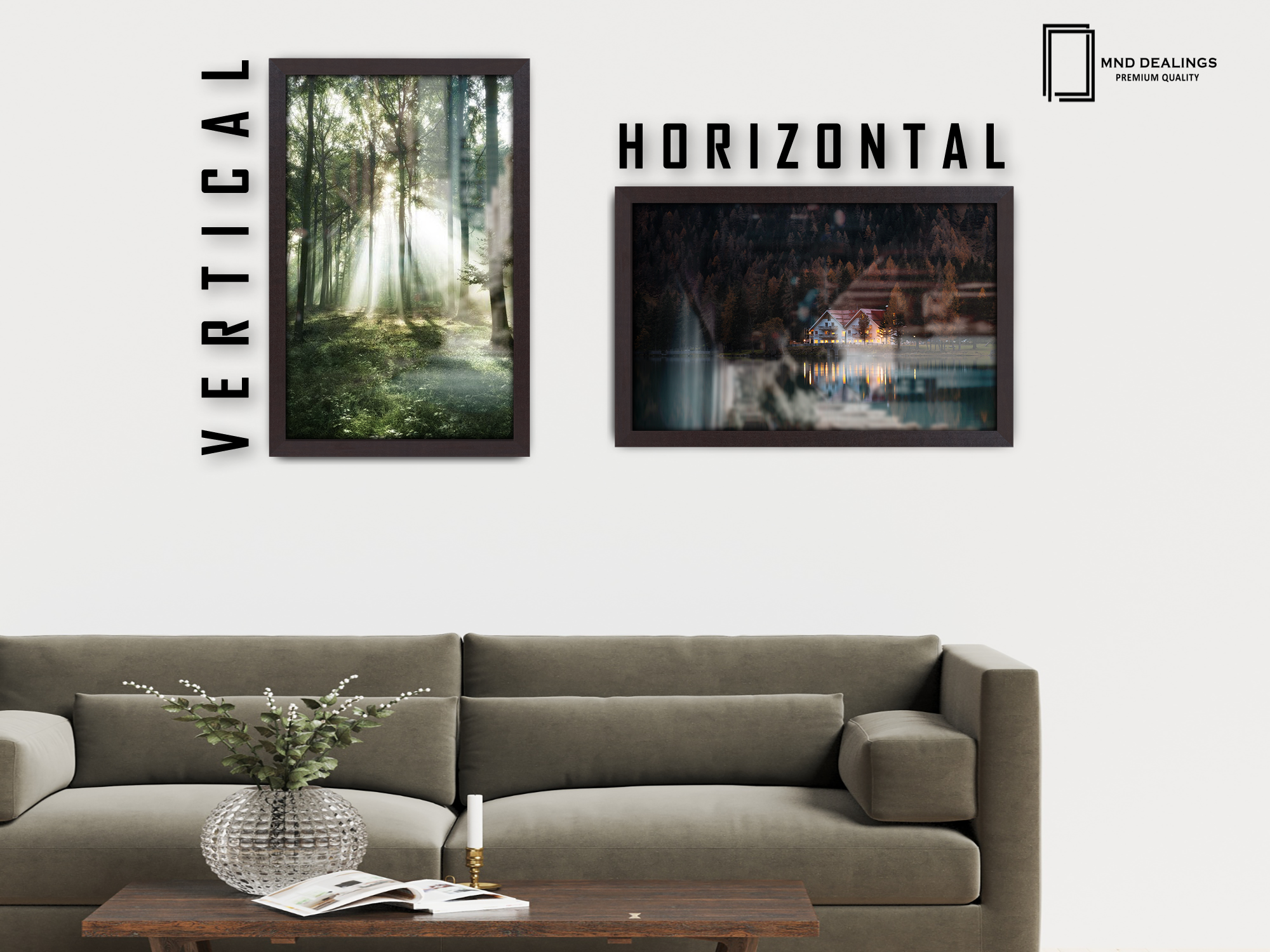 ( 46 x 61 CM ) / 24 x 18 Inch Frames - MDF