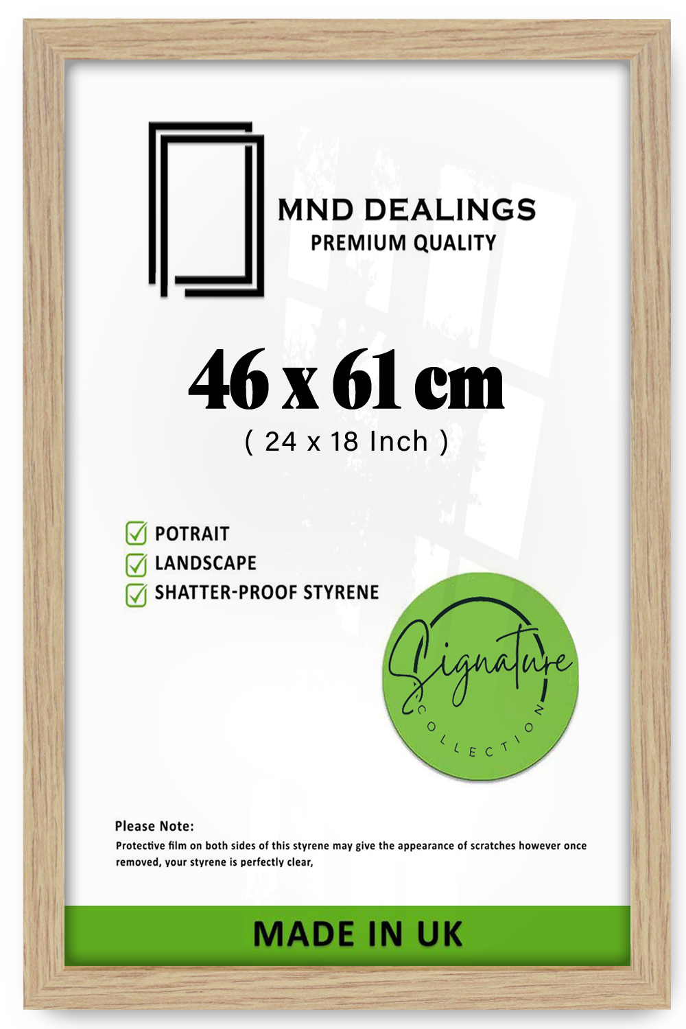 ( 46 x 61 CM ) / 24 x 18 Inch Frames - MDF