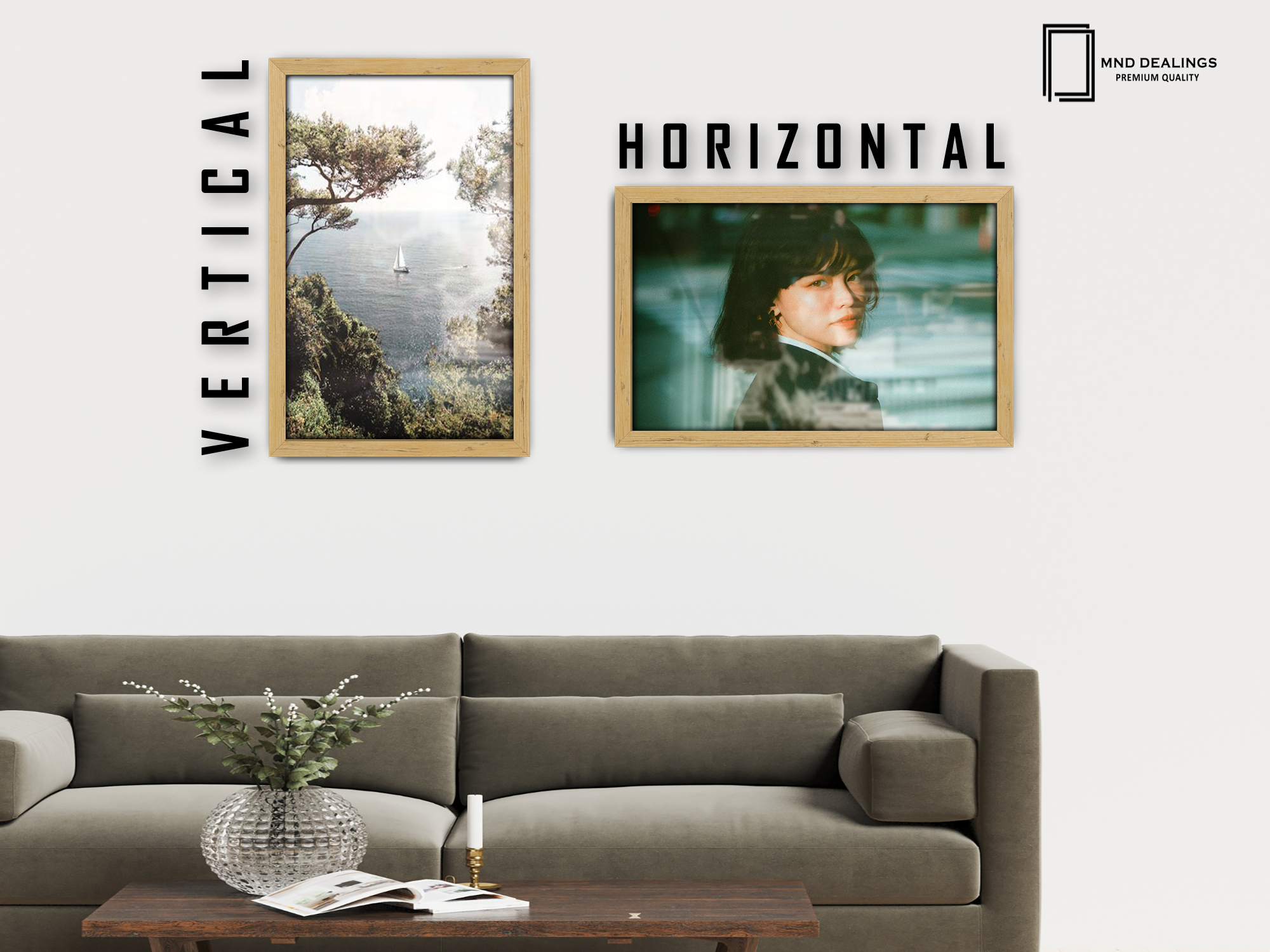 ( 46 x 61 CM ) / 24 x 18 Inch Frames - MDF