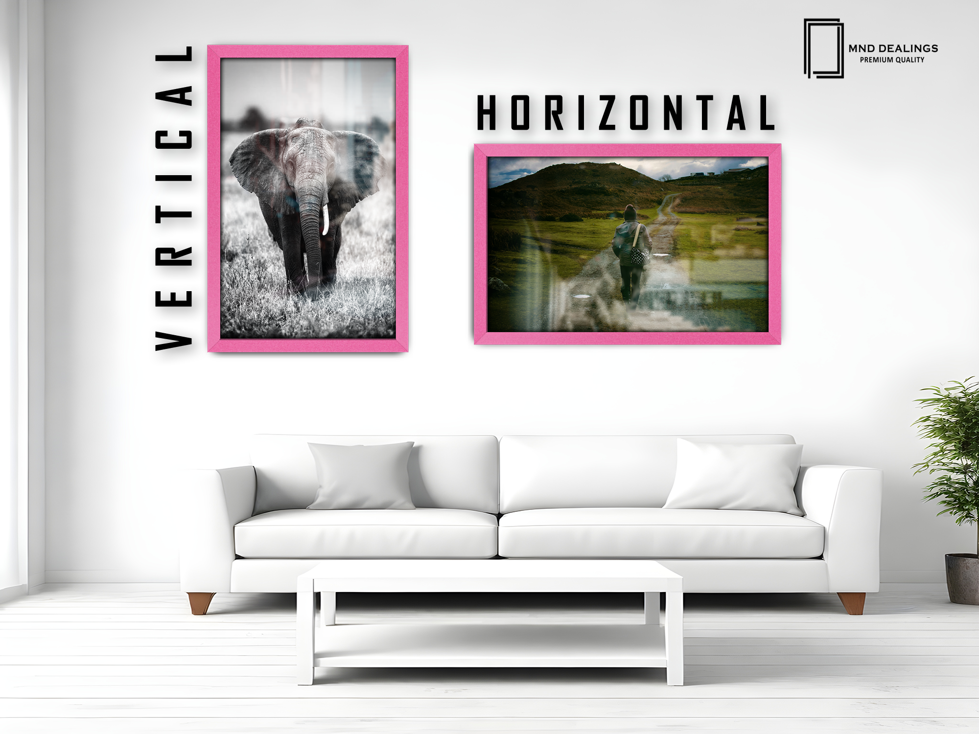 ( 46 x 61 CM ) / 24 x 18 Inch Frames - MDF