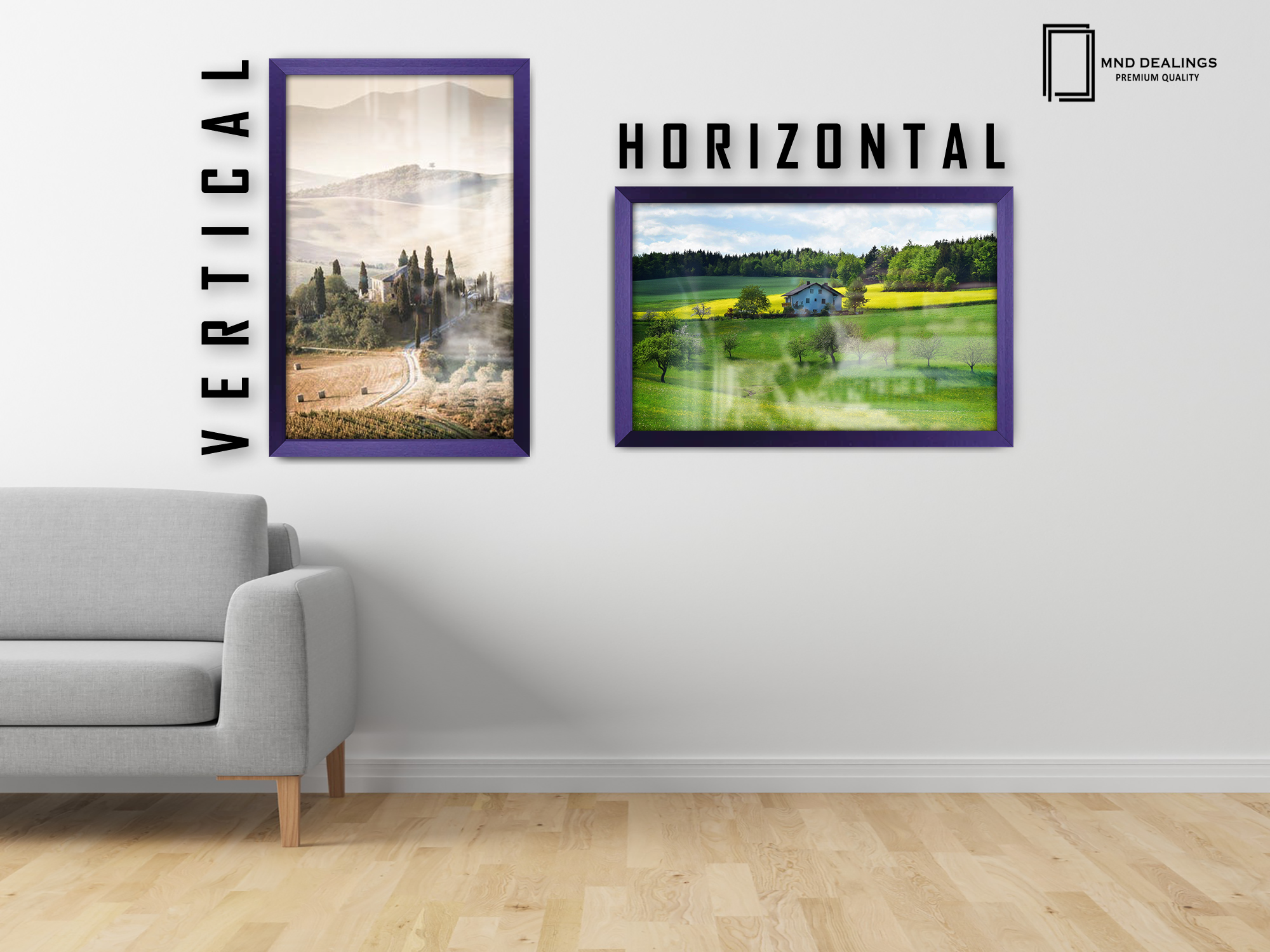 ( 46 x 61 CM ) / 24 x 18 Inch Frames - MDF
