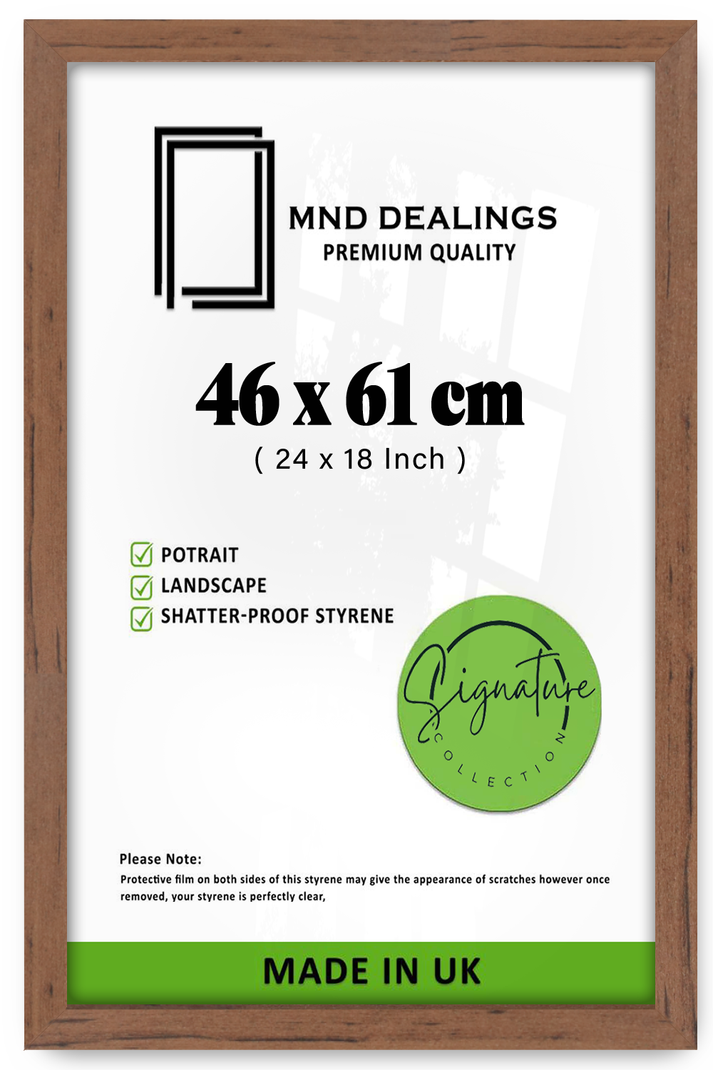 ( 46 x 61 CM ) / 24 x 18 Inch Frames - MDF
