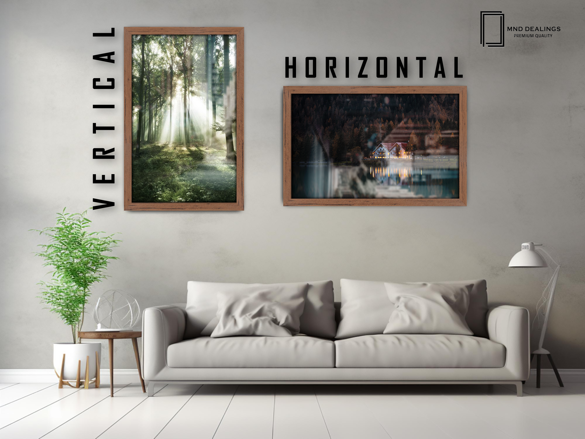 ( 46 x 61 CM ) / 24 x 18 Inch Frames - MDF