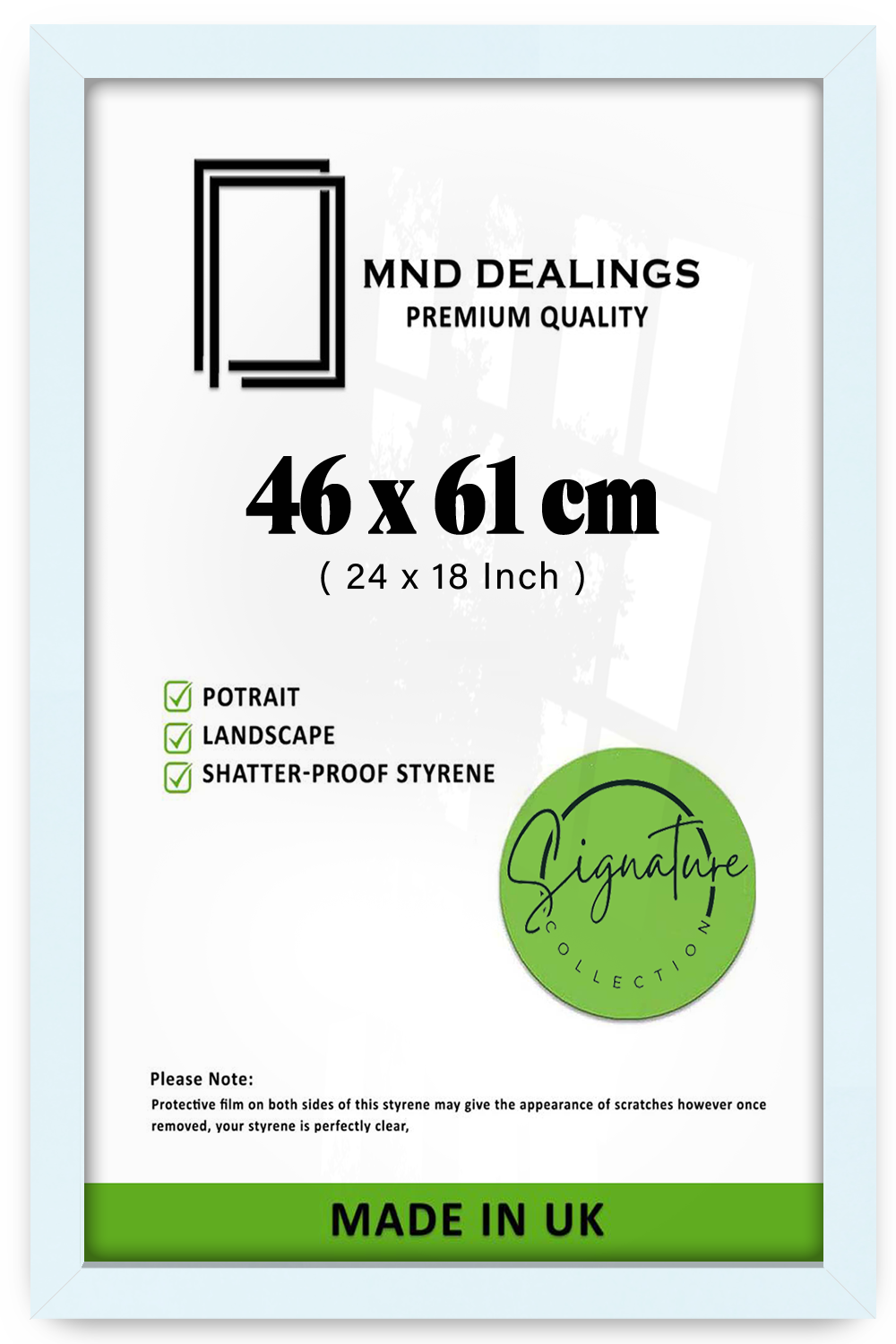 ( 46 x 61 CM ) / 24 x 18 Inch Frames - MDF