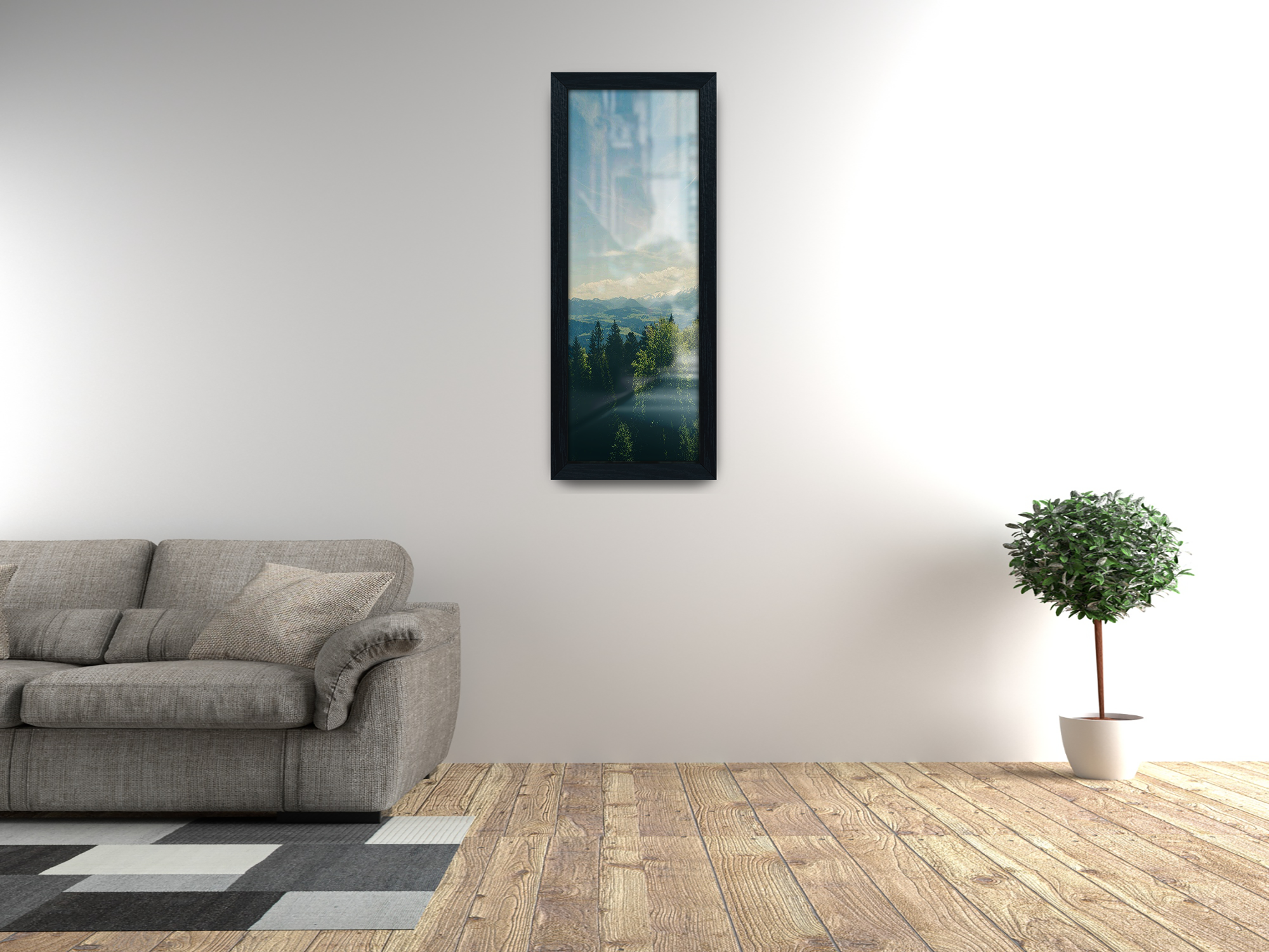 ( 50 x 100 CM ) / 40 x 20 Inch Certificate Frames - MDF
