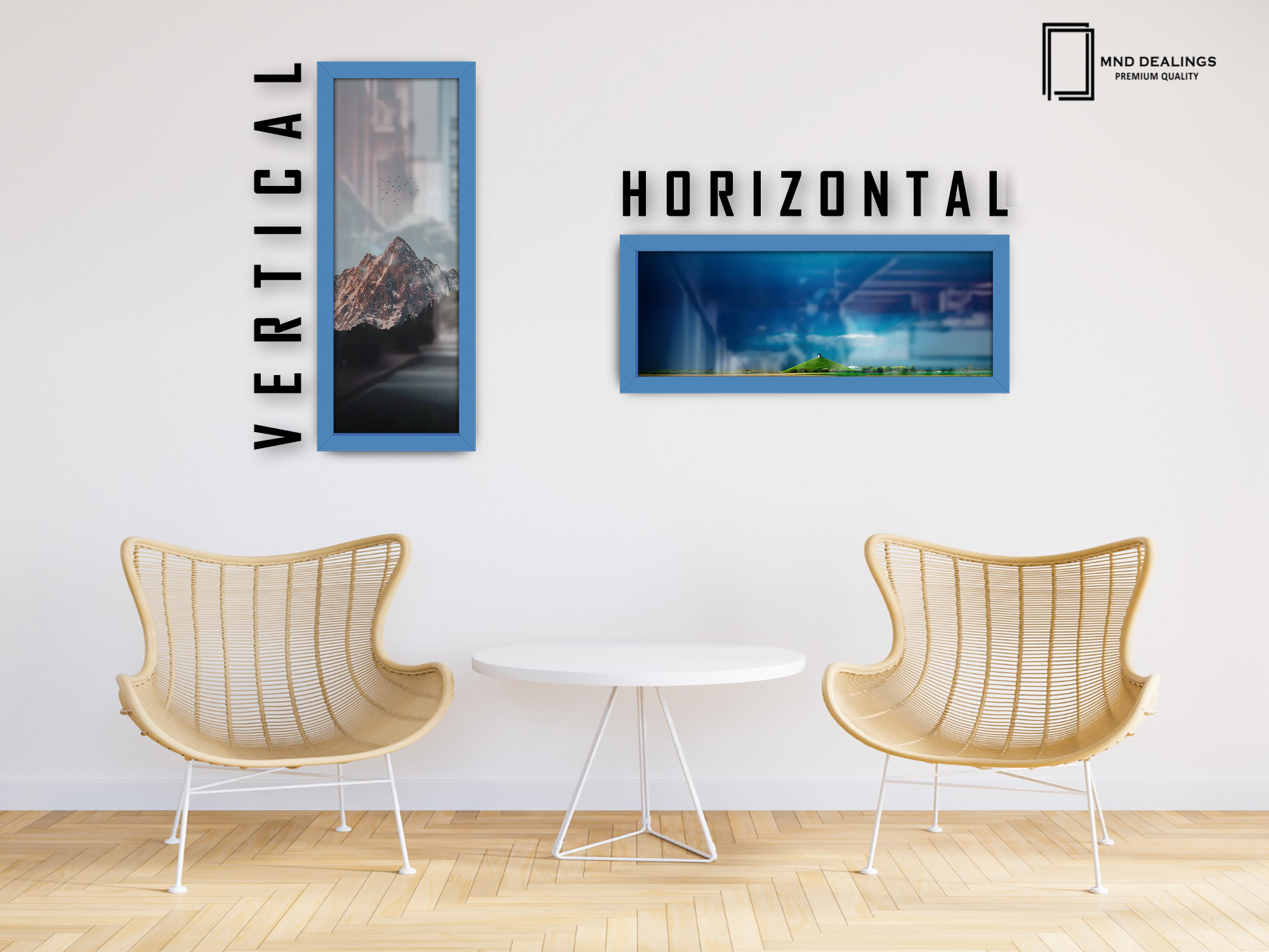 ( 50 x 100 CM ) / 40 x 20 Inch Certificate Frames - MDF