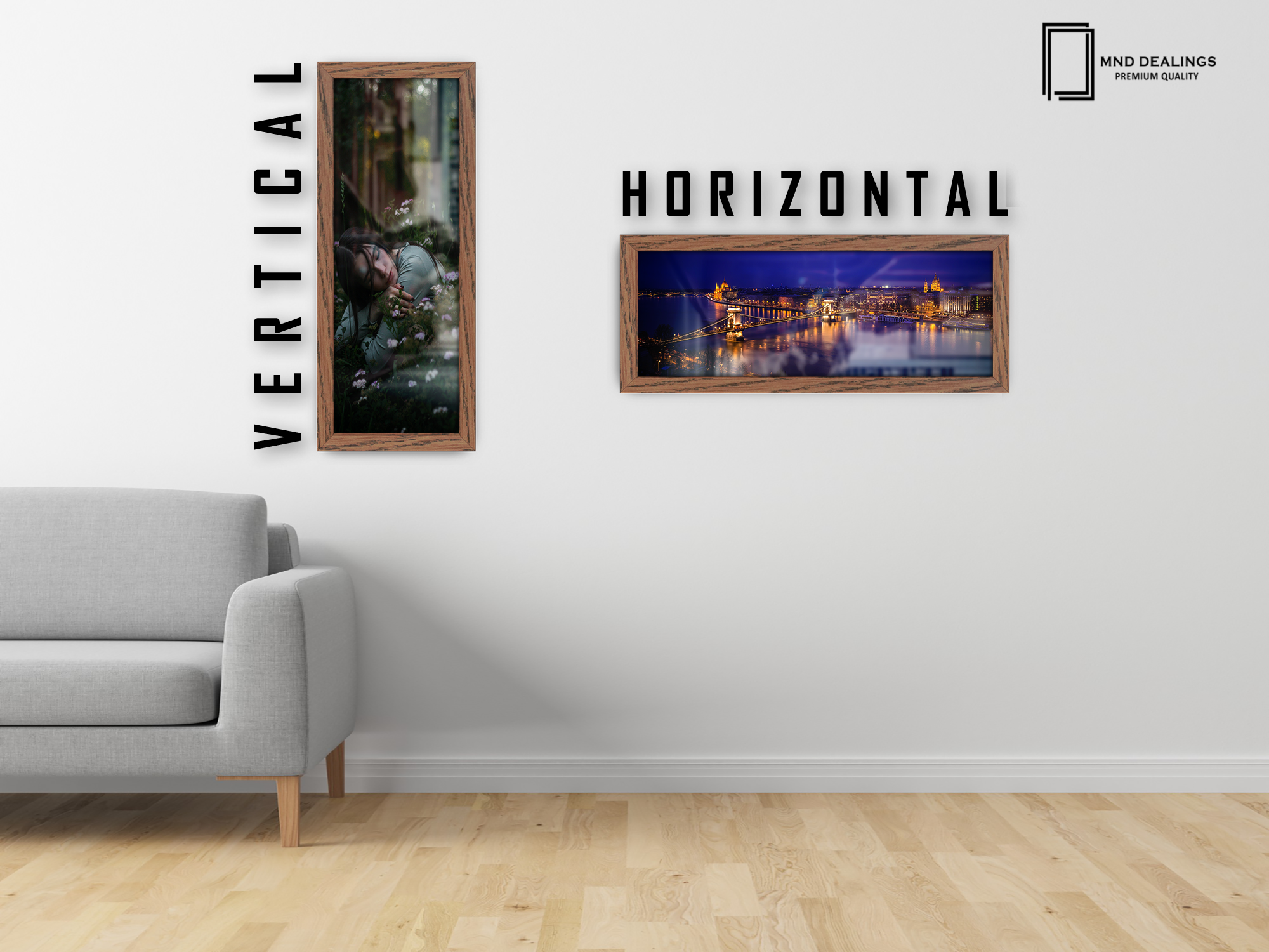 ( 50 x 100 CM ) / 40 x 20 Inch Certificate Frames - MDF