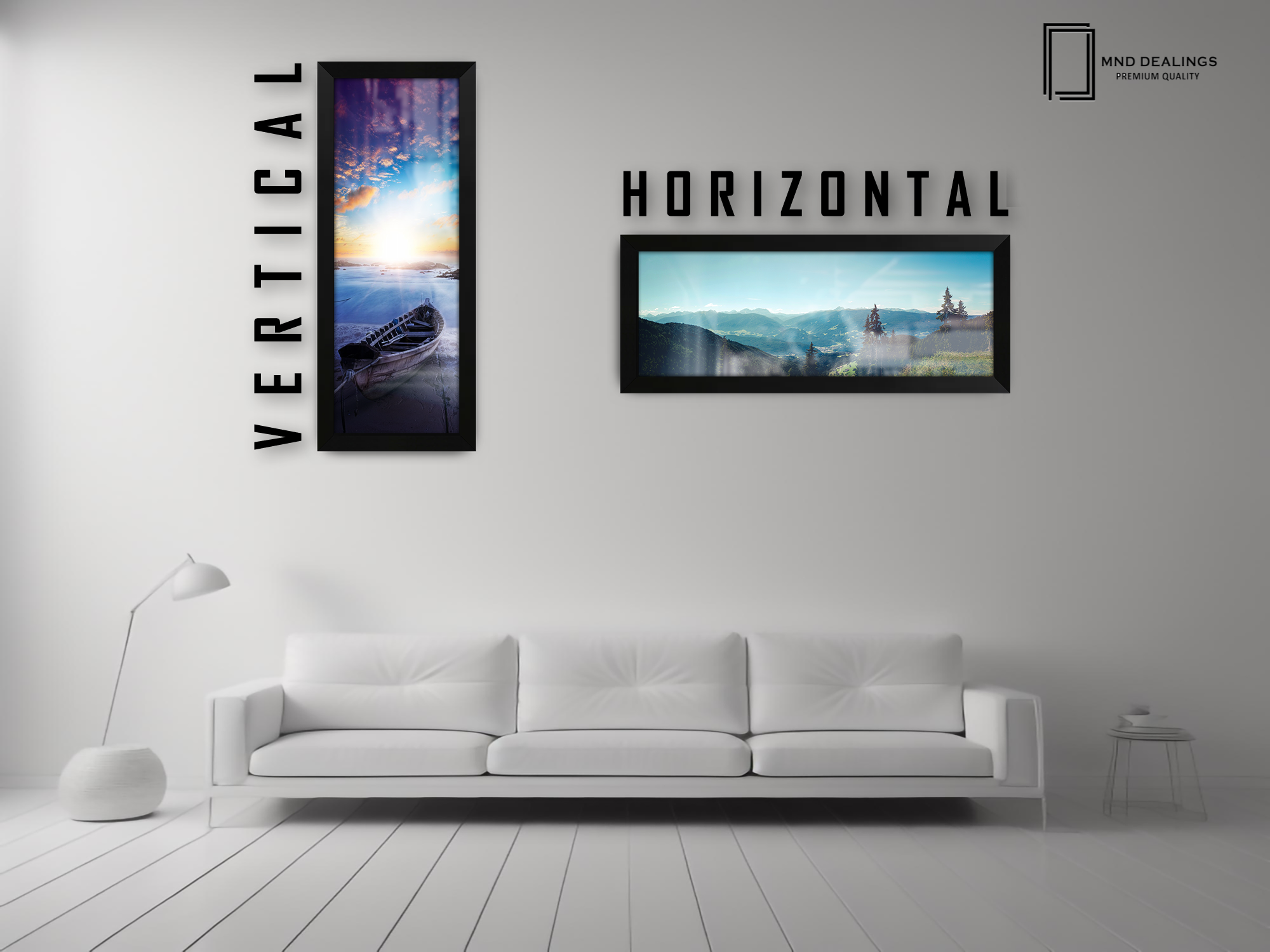 ( 50 x 100 CM ) / 40 x 20 Inch Certificate Frames - MDF