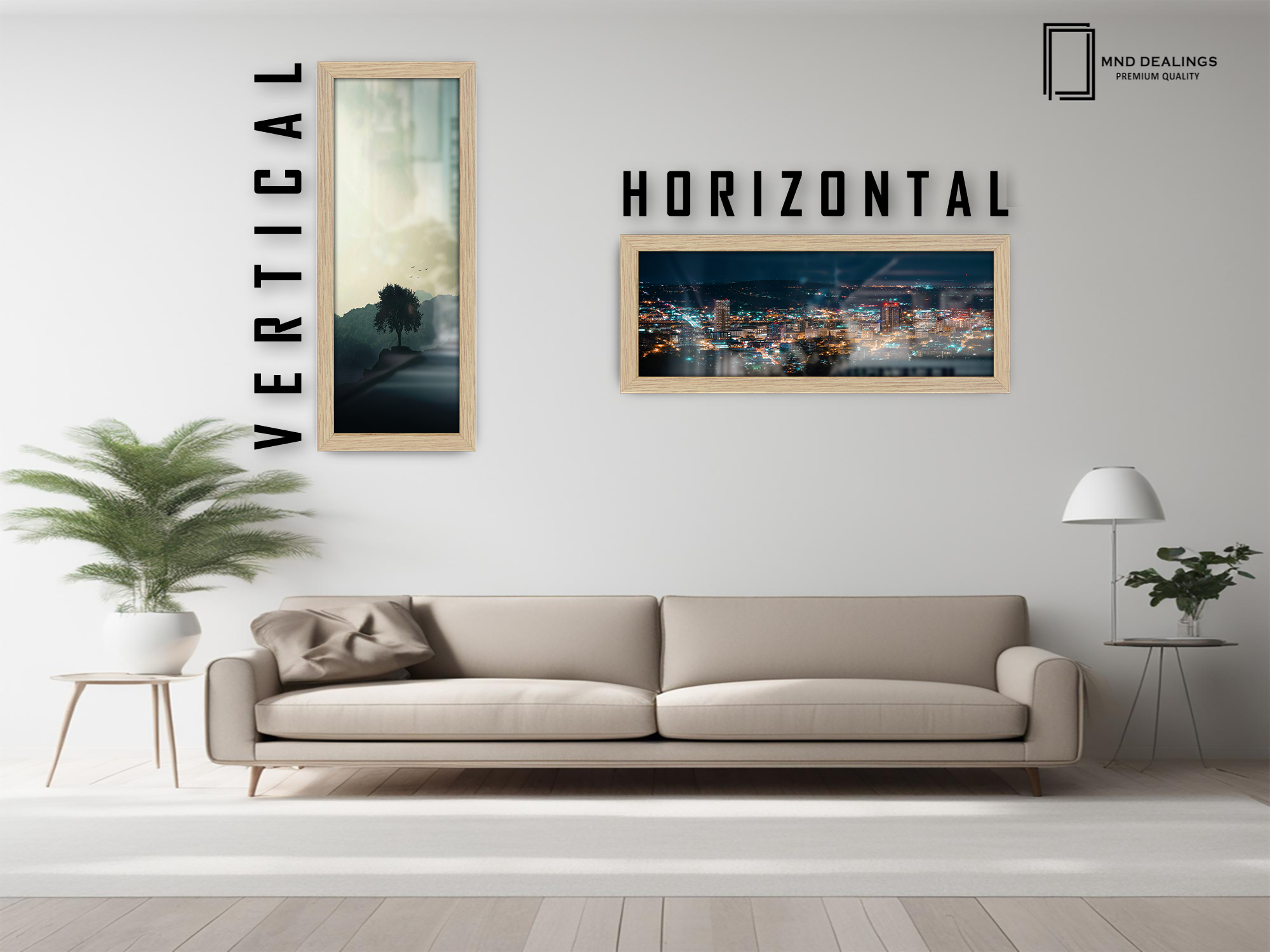 ( 50 x 100 CM ) / 40 x 20 Inch Certificate Frames - MDF