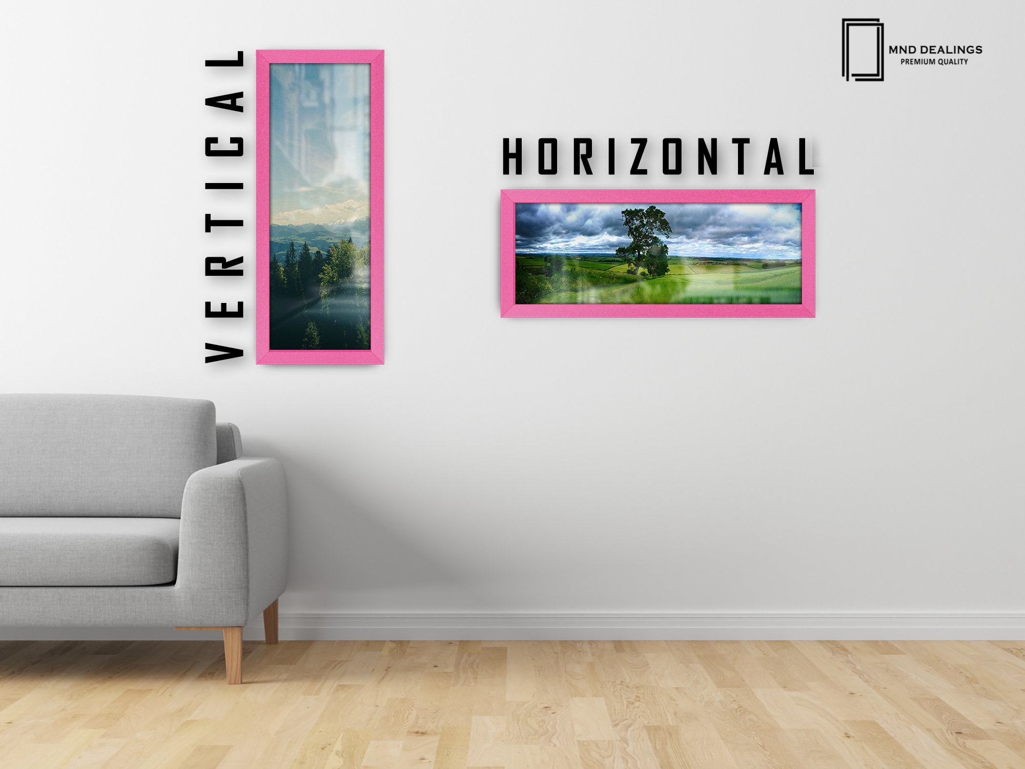 ( 50 x 100 CM ) / 40 x 20 Inch Certificate Frames - MDF